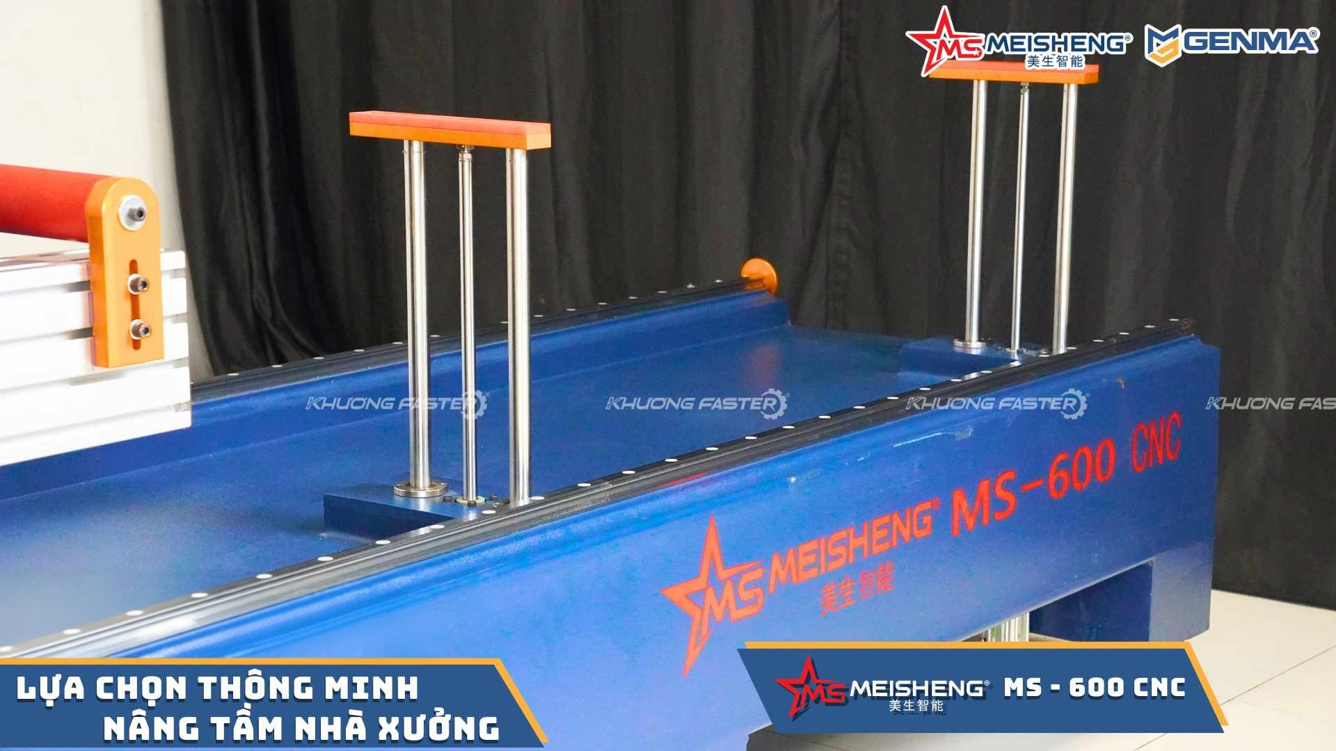 Máy cắt nhôm lưỡi 600 Meisheng MS 600 Smart phân khúc cao cấp