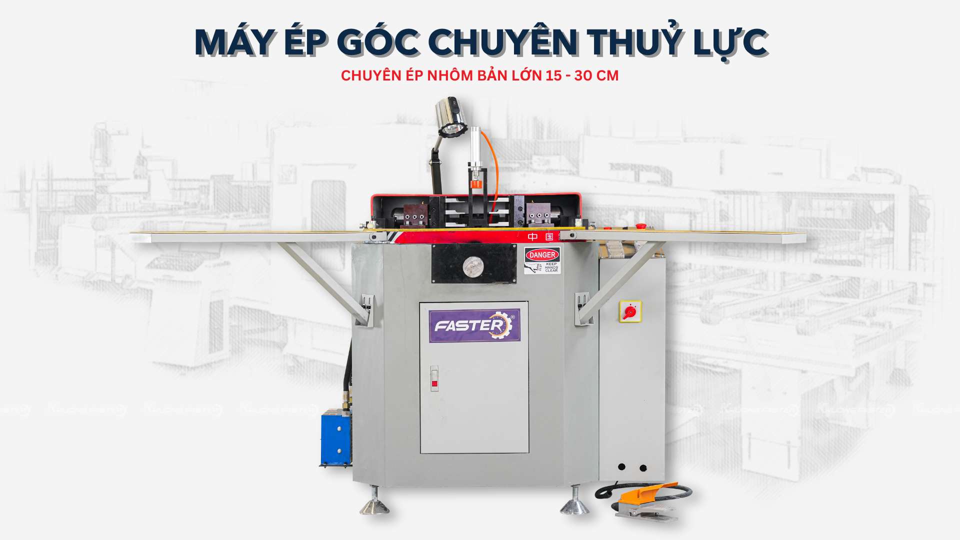 Máy Ép Góc Thuỷ Lực Faster