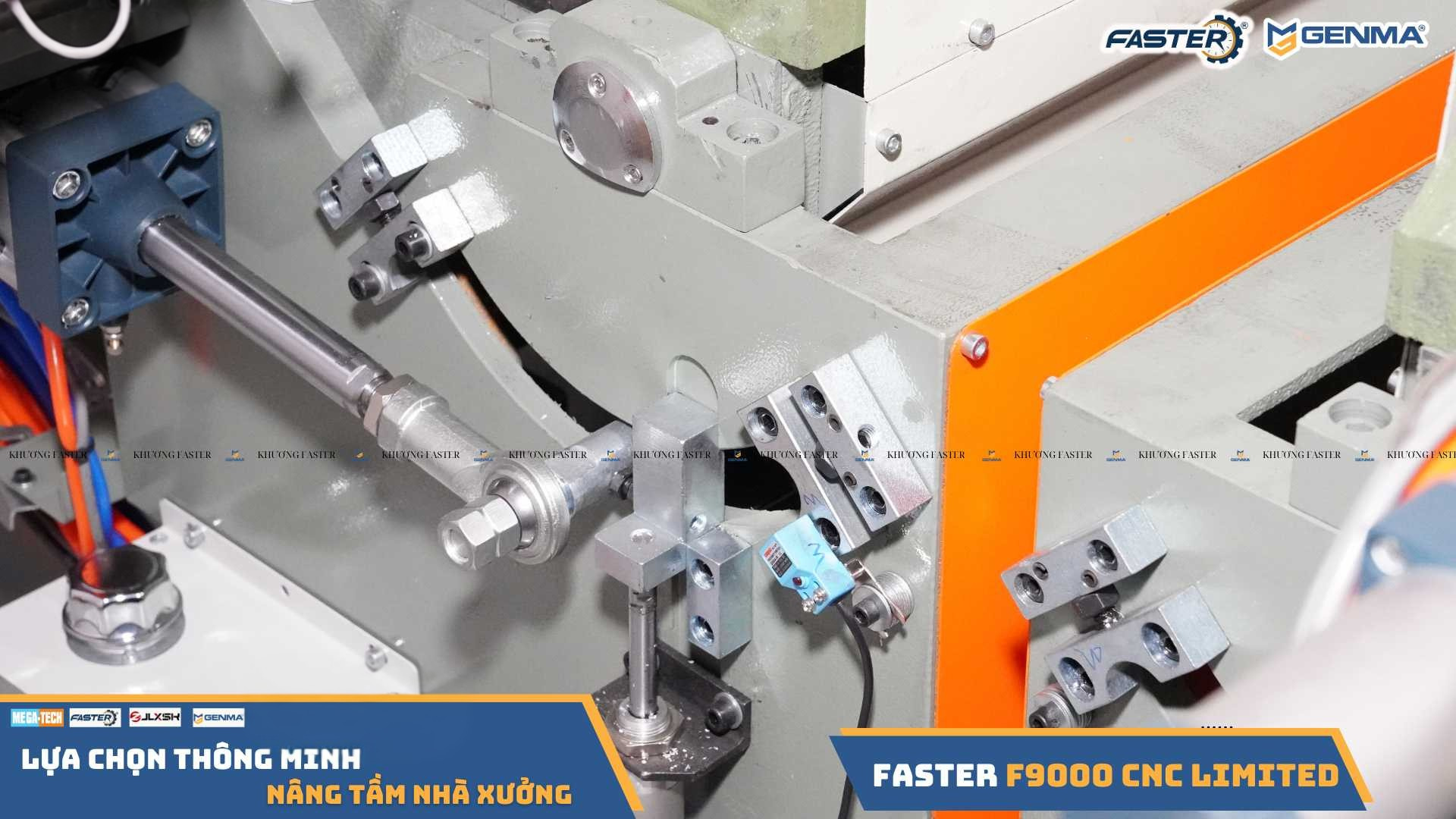 Mặt gang đỡ đầu máy cắt nhôm vận hành ổn định