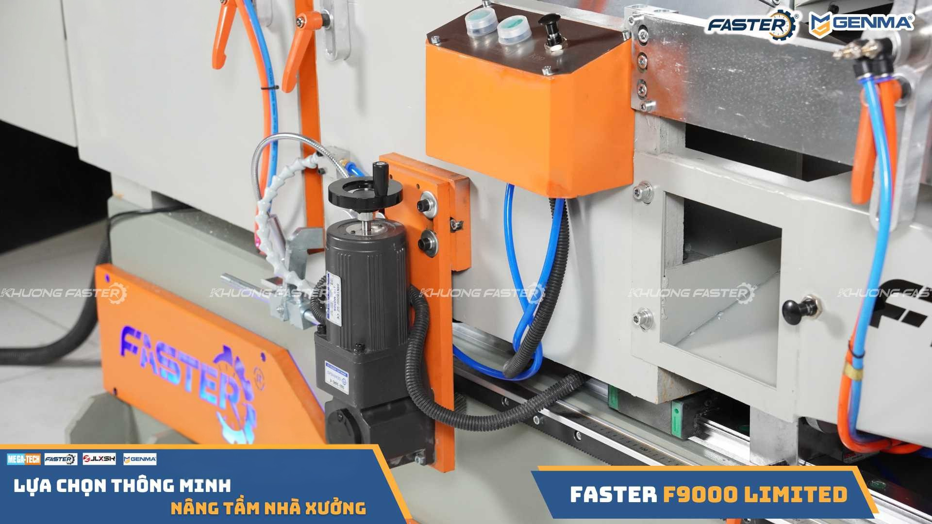Thân bệ máy cắt nhôm 2 đầu lưỡi 600 chống rung ổn định