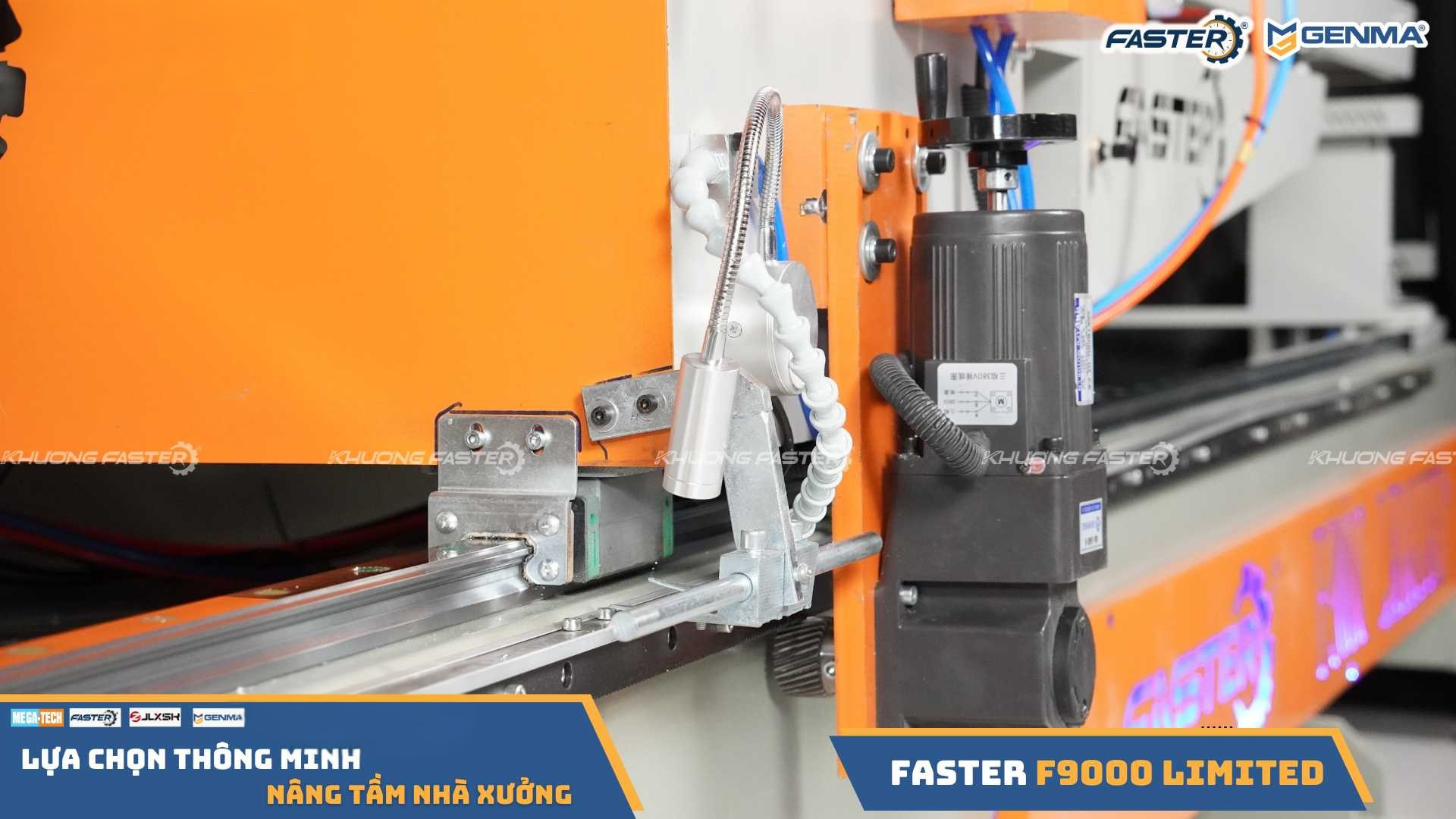 Động cơ kéo đầu máy cắt nhôm lưỡi 600 công suất lớn