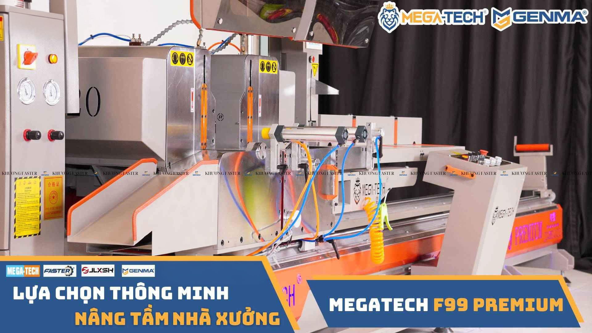 Phần bàn làm việc của máy gồm hệ thống bảng điều khiển và hệ thống bàn kẹp