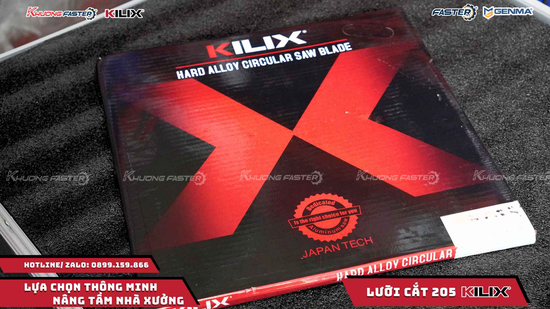 Lưỡi Cắt Nhôm Kilix 205 Chính Hãng – Cắt Mịn, Bền Bỉ, Giá Tốt Cho Xưởng Nhôm Kính