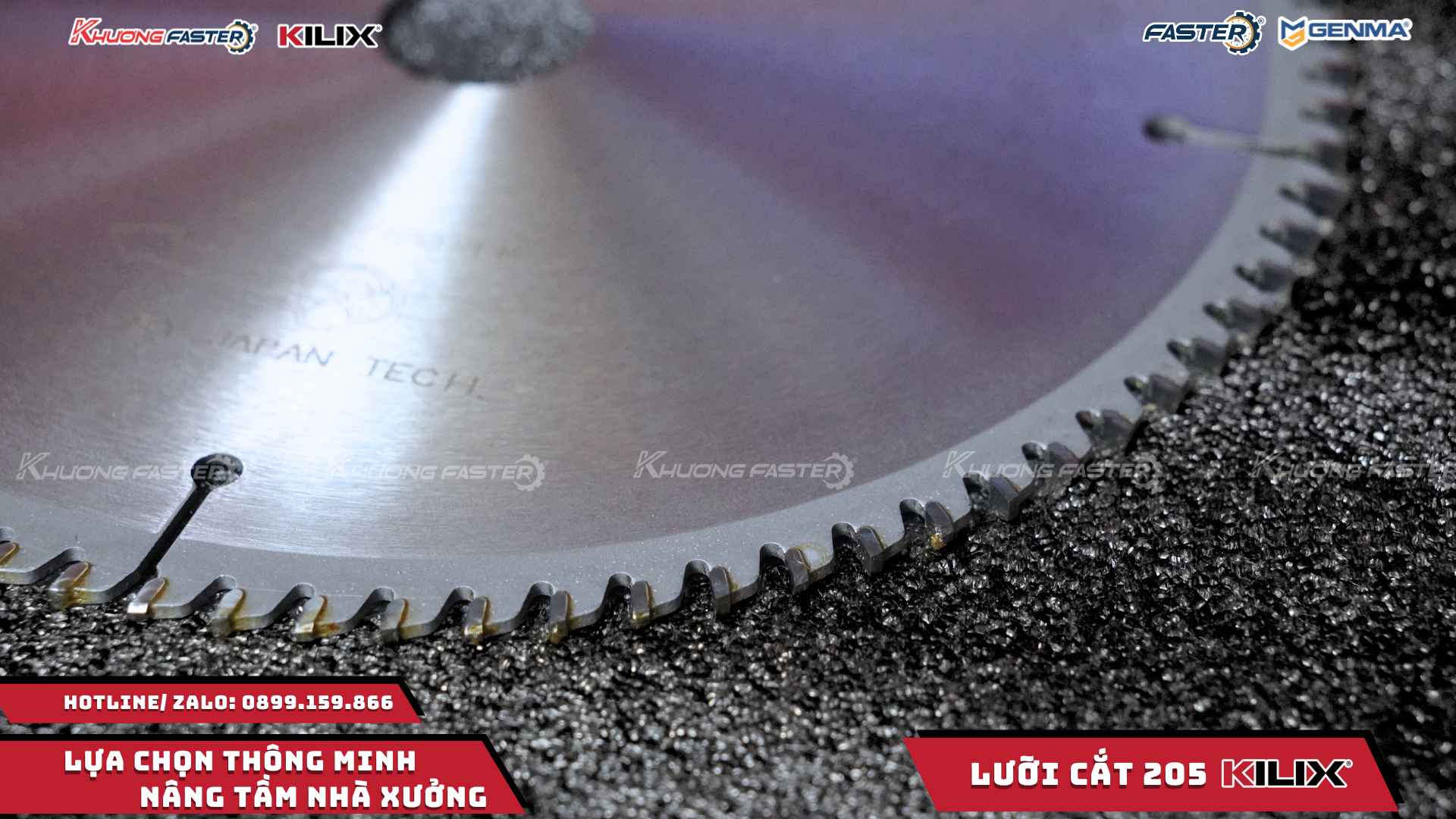 Lưỡi Cắt Nhôm Kilix 205 Chính Hãng – Cắt Mịn, Bền Bỉ, Giá Tốt Cho Xưởng Nhôm Kính