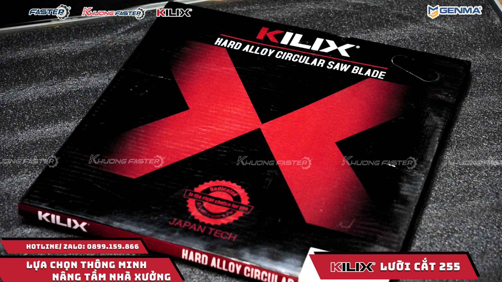 Lưỡi Cắt Nhôm 255 Kilix – Giải Pháp Cắt Bền Bỉ Cho Máy Cắt Nhôm