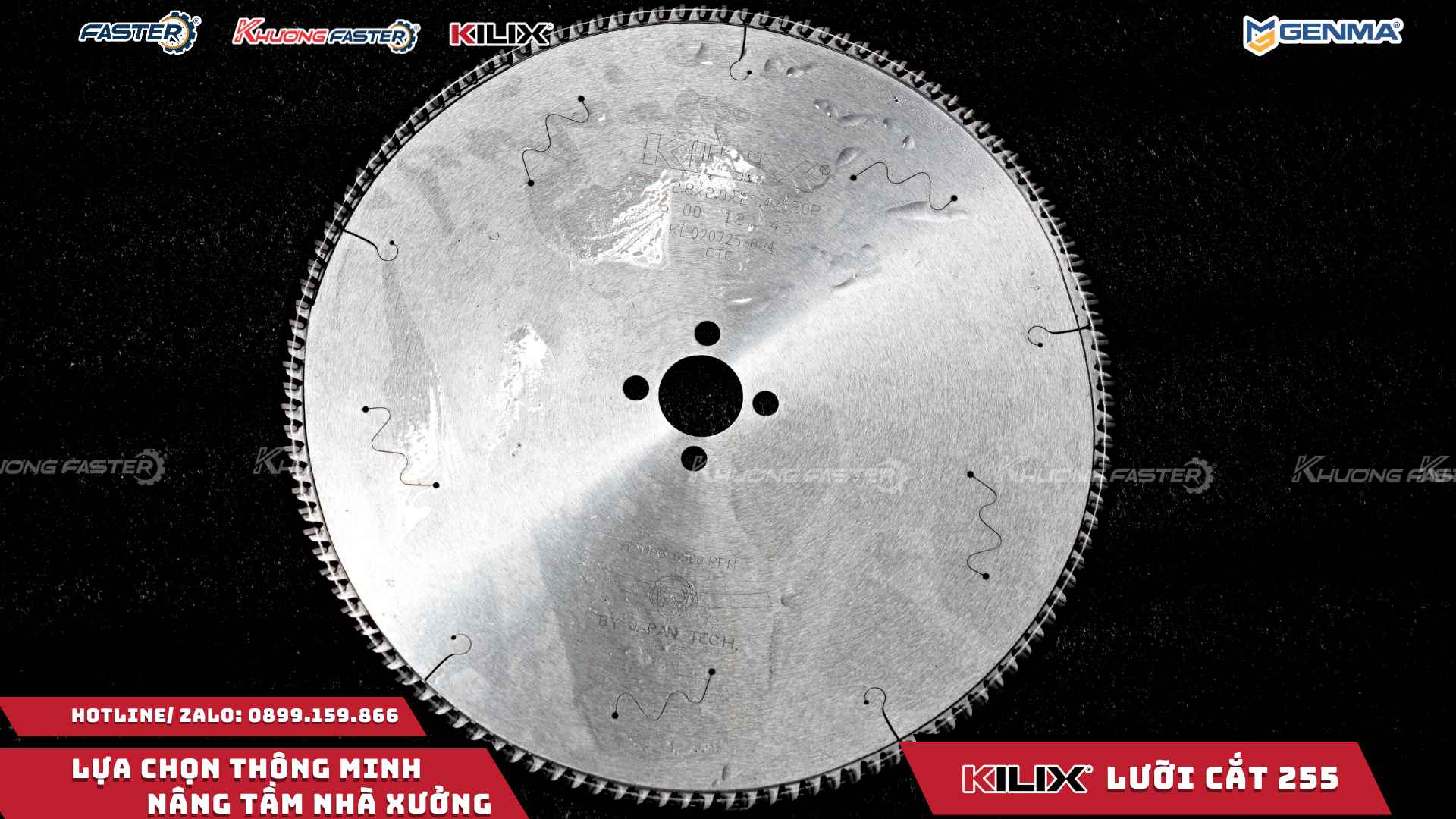 Lưỡi Cắt Nhôm 255 Kilix – Giải Pháp Cắt Bền Bỉ Cho Máy Cắt Nhôm