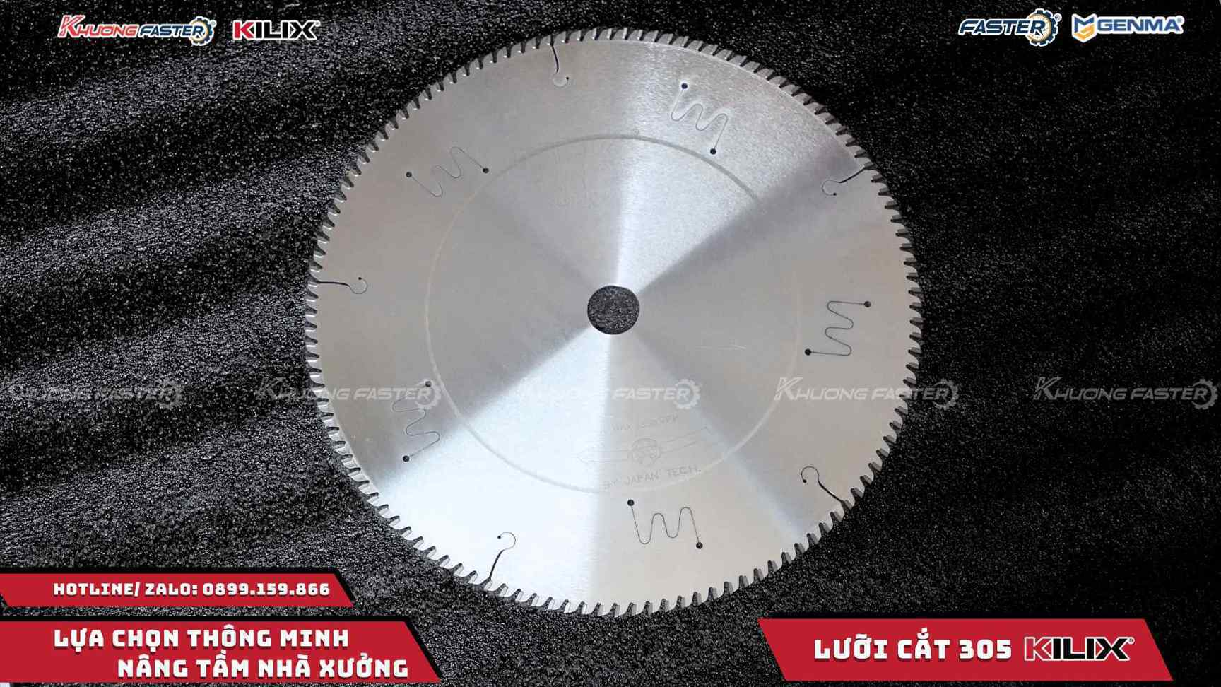 Lưỡi Cắt Nhôm 305mm Kilix Chính Hãng