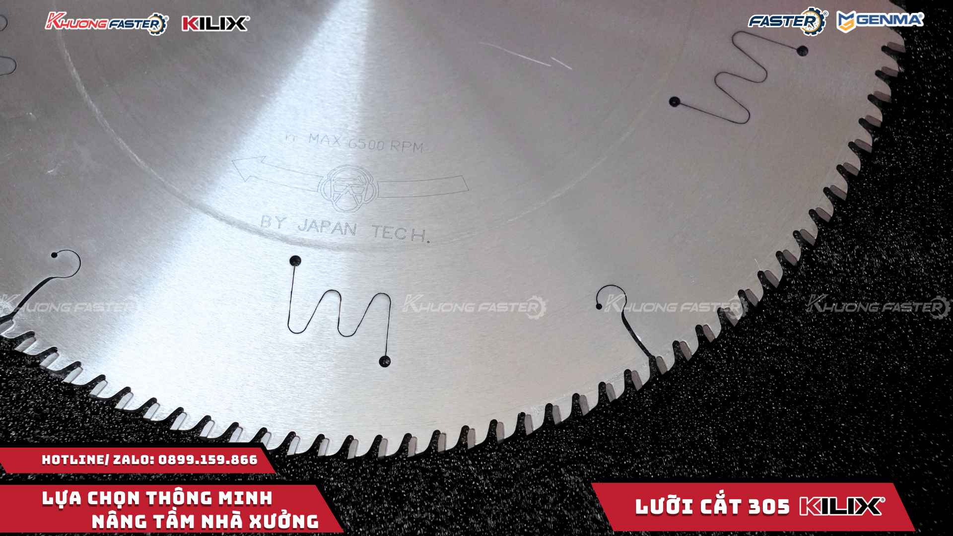 Lưỡi Cắt Nhôm 305mm Kilix Chính Hãng