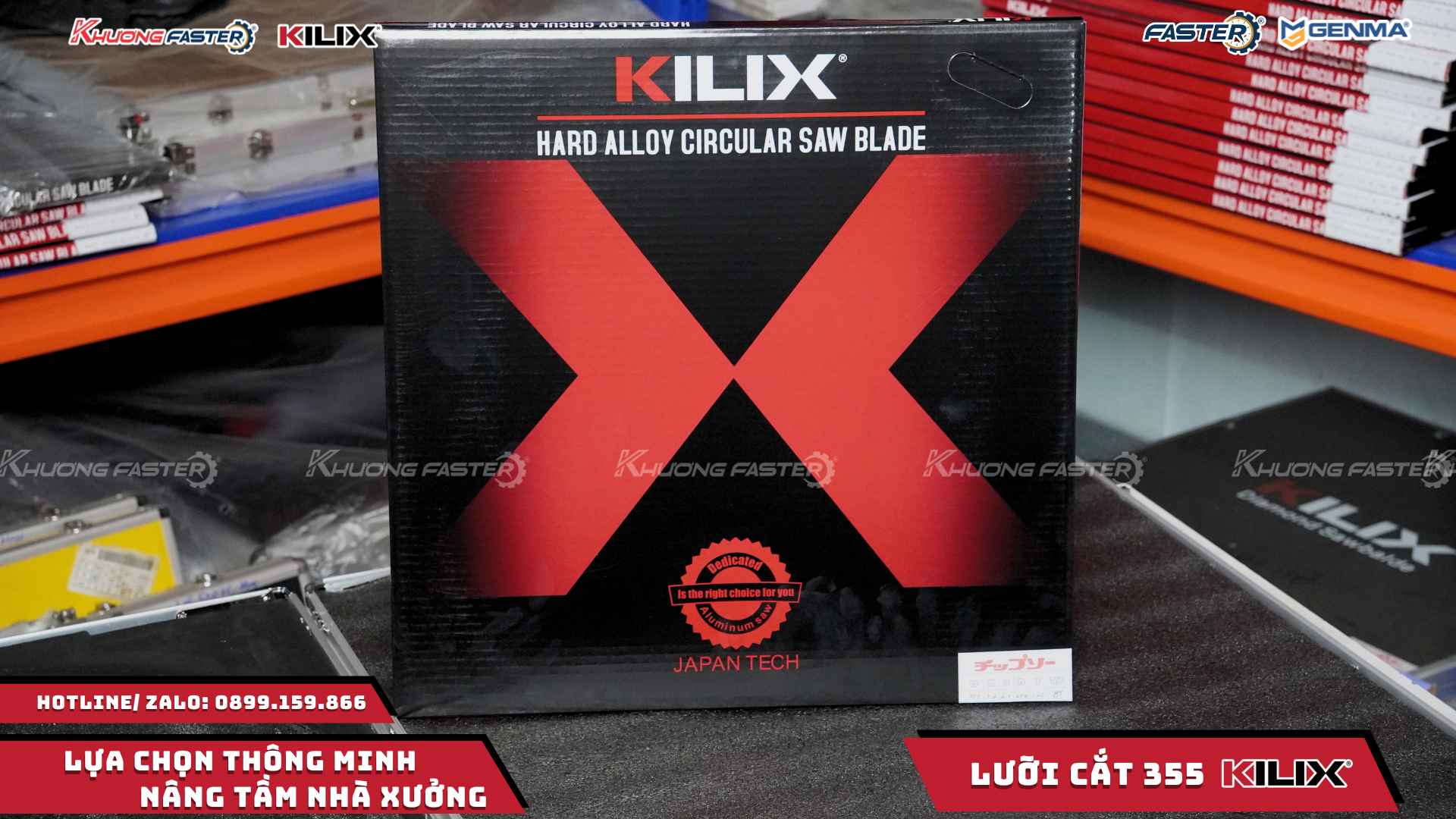 Lưỡi Cắt Nhôm 355 Kilix Cao Cấp Chính Hãng