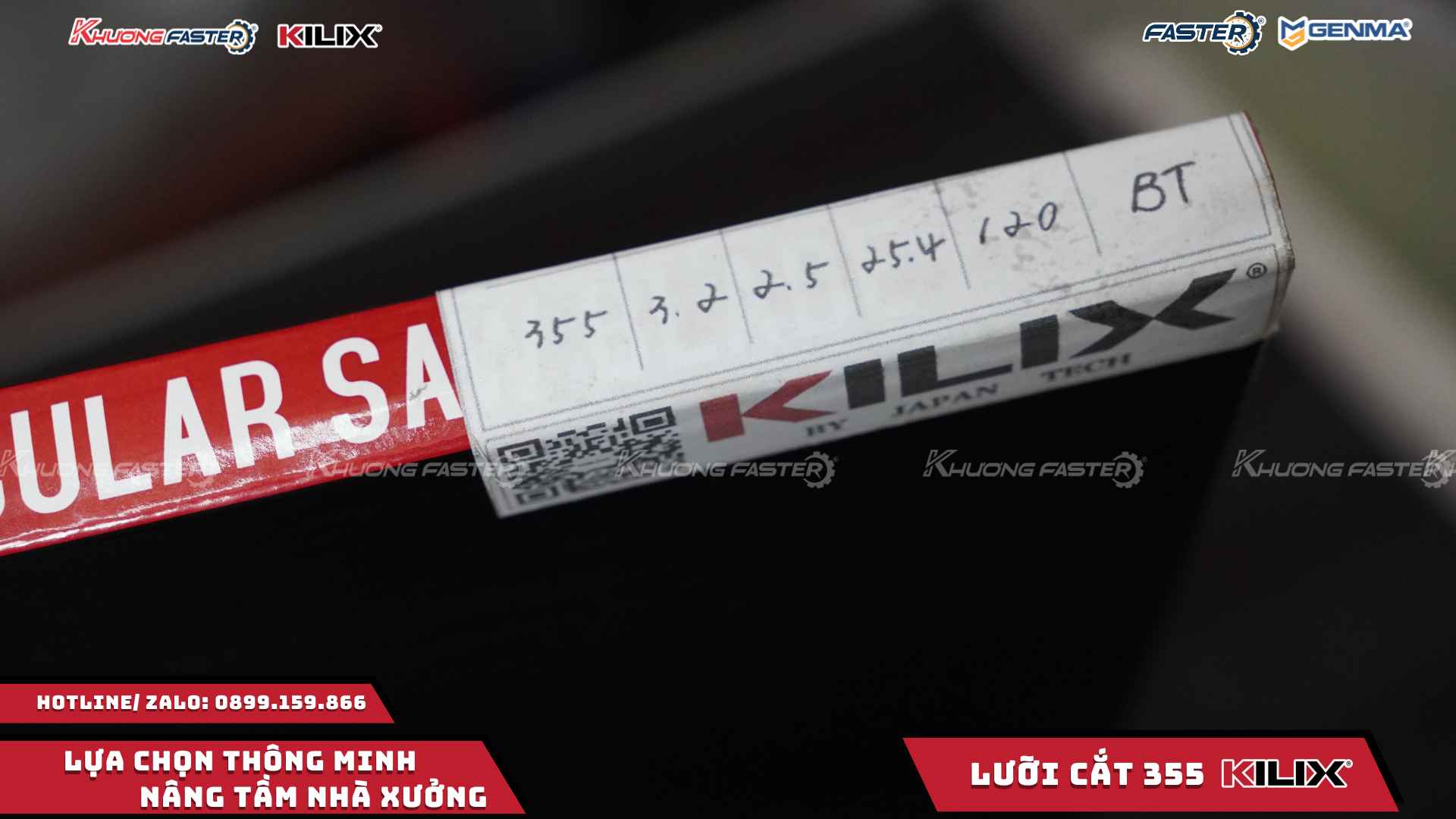 Lưỡi Cắt Nhôm 355 Kilix Cao Cấp Chính Hãng