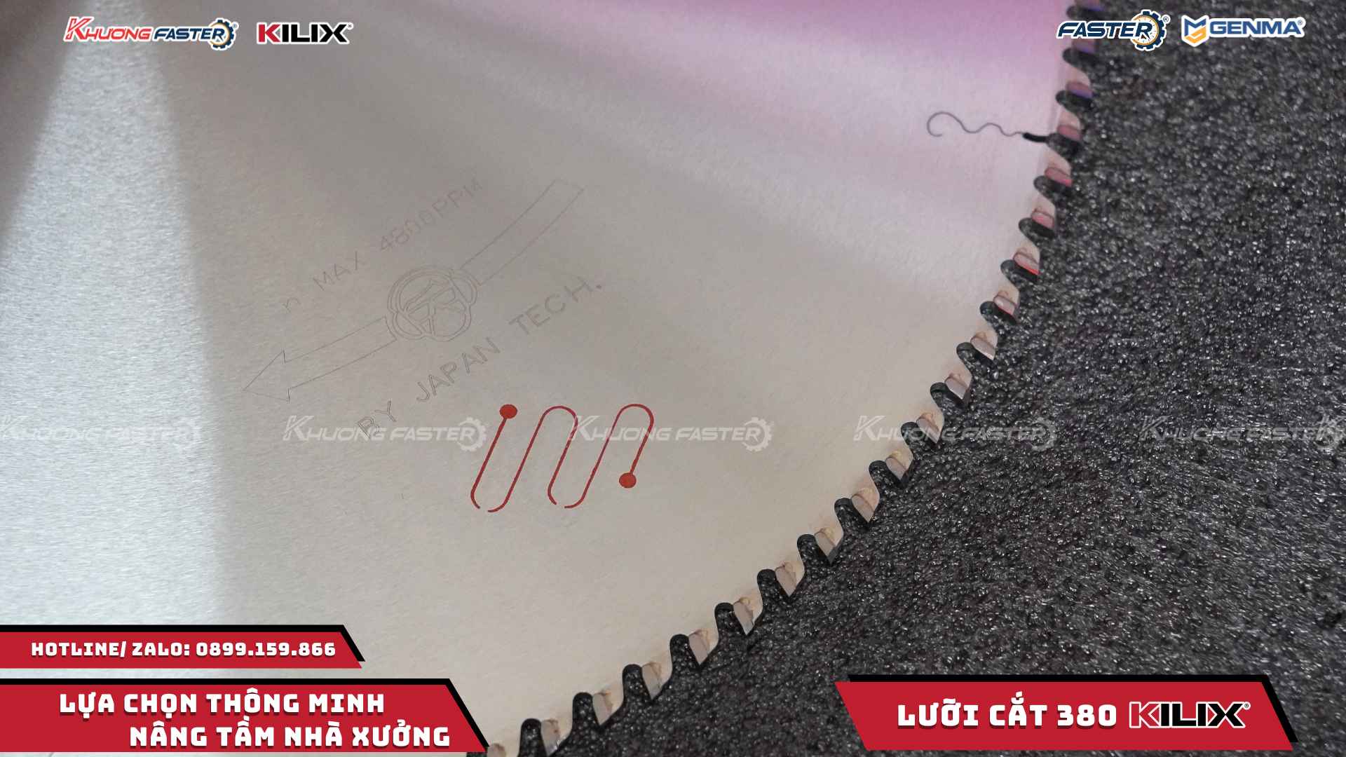 Lưỡi Cắt Nhôm 380&nbsp;Kilix&nbsp;Chính Hãng