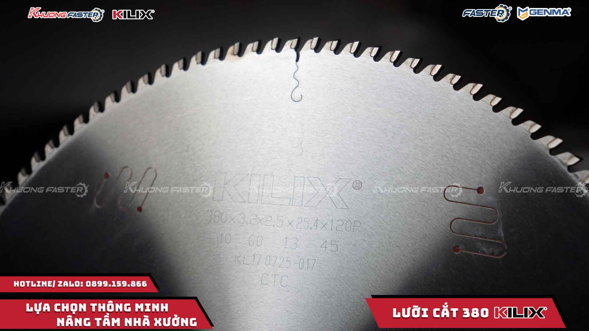 Lưỡi Cắt Nhôm 380&nbsp;Kilix&nbsp;Chính Hãng