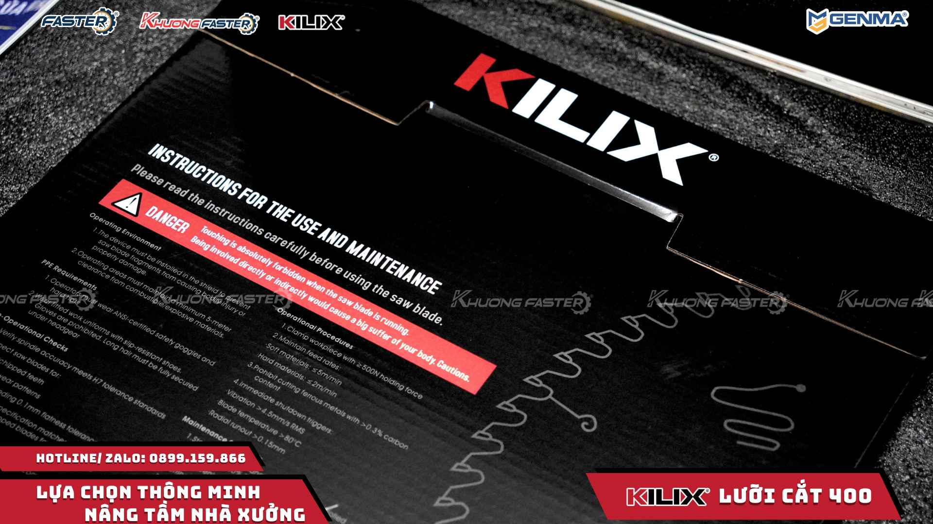 Lưỡi Cắt Nhôm 400 Chính Hãng Kilix Cho Máy Cắt Nhôm 05, 05s