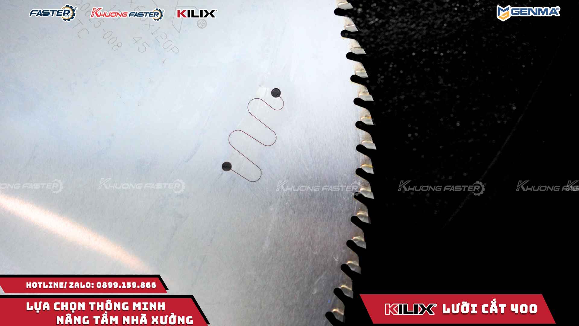 Lưỡi Cắt Nhôm 400 Chính Hãng Kilix Cho Máy Cắt Nhôm 05, 05s