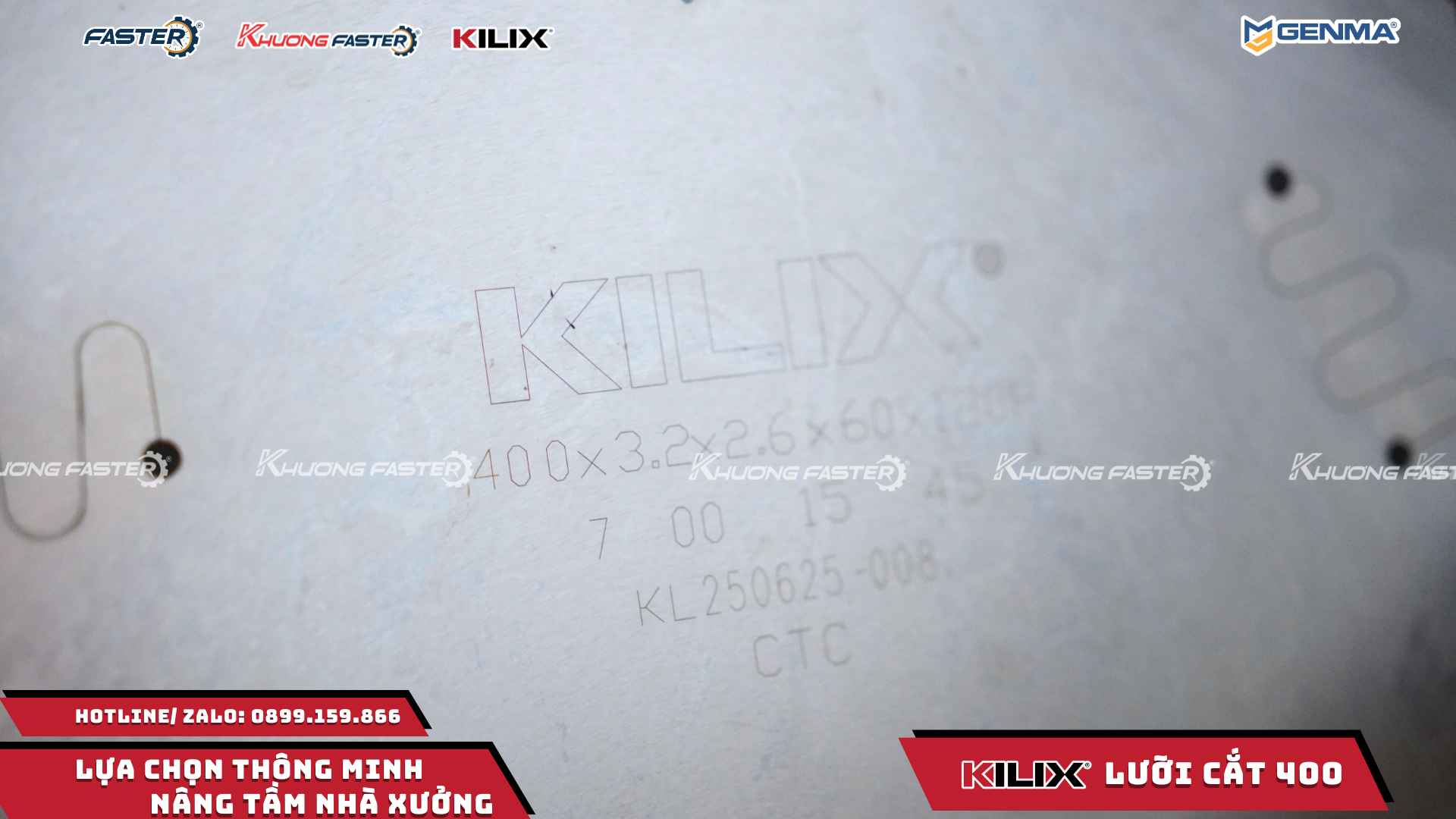 Lưỡi Cắt Nhôm 400 Chính Hãng Kilix Cho Máy Cắt Nhôm 05, 05s