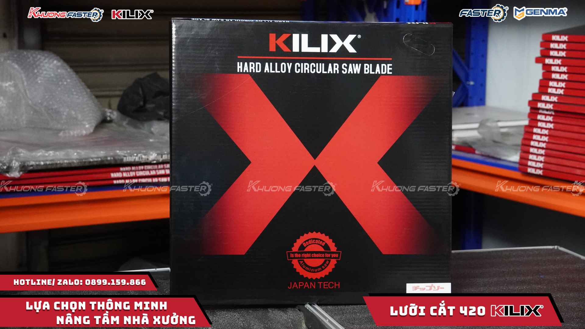 Lưỡi Cắt Nhôm Kilix 420 Chính Hãng Cho Máy 2 Đầu 07