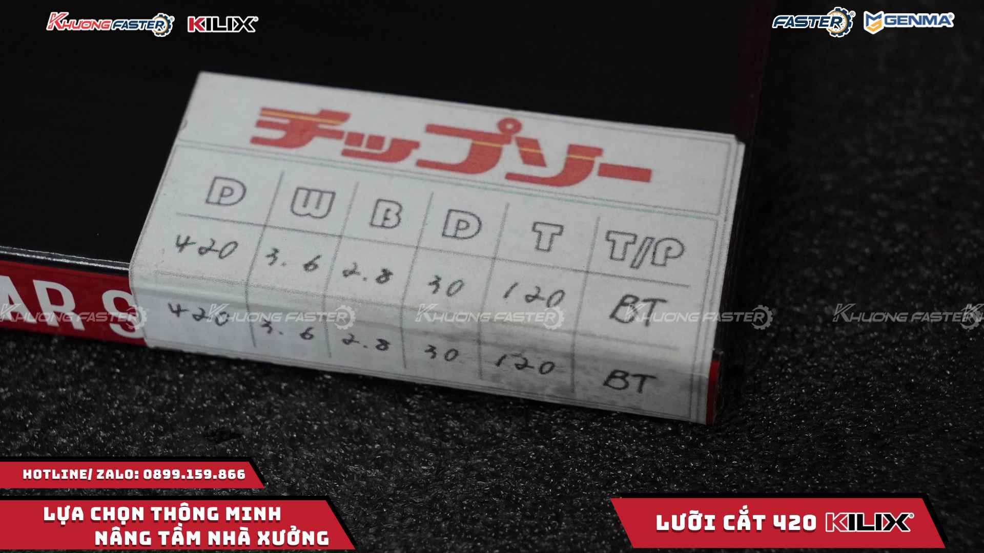 Lưỡi Cắt Nhôm Kilix 420 Chính Hãng Cho Máy 2 Đầu 07