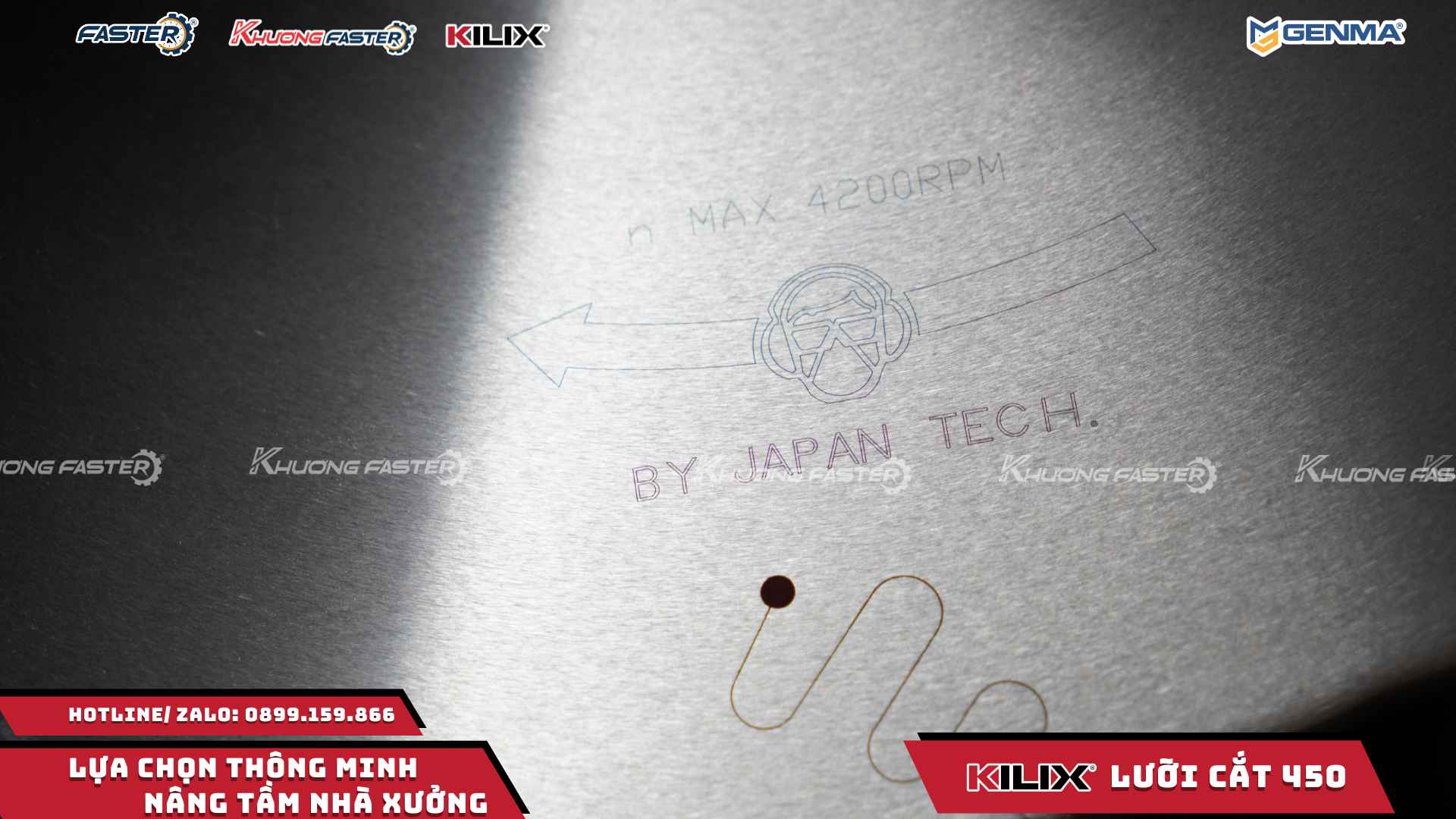 Lưỡi Cắt Nhôm 450 Kilix Chính Hãng Cao Cấp Cho Máy Cắt 08S