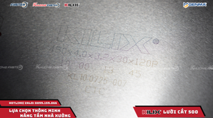Lưỡi Cắt Nhôm 500 Kilix – Hiệu Suất Vượt Trội Cho Máy Cắt 09S