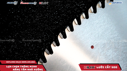 Lưỡi Cắt Nhôm 500 Kilix – Hiệu Suất Vượt Trội Cho Máy Cắt 09S