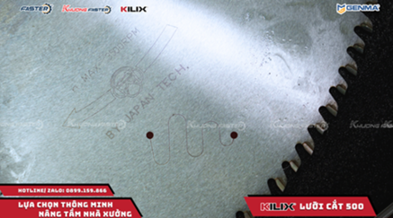 Lưỡi Cắt Nhôm 500 Kilix – Hiệu Suất Vượt Trội Cho Máy Cắt 09S
