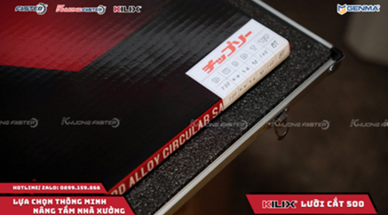 Lưỡi Cắt Nhôm 500 Kilix – Hiệu Suất Vượt Trội Cho Máy Cắt 09S