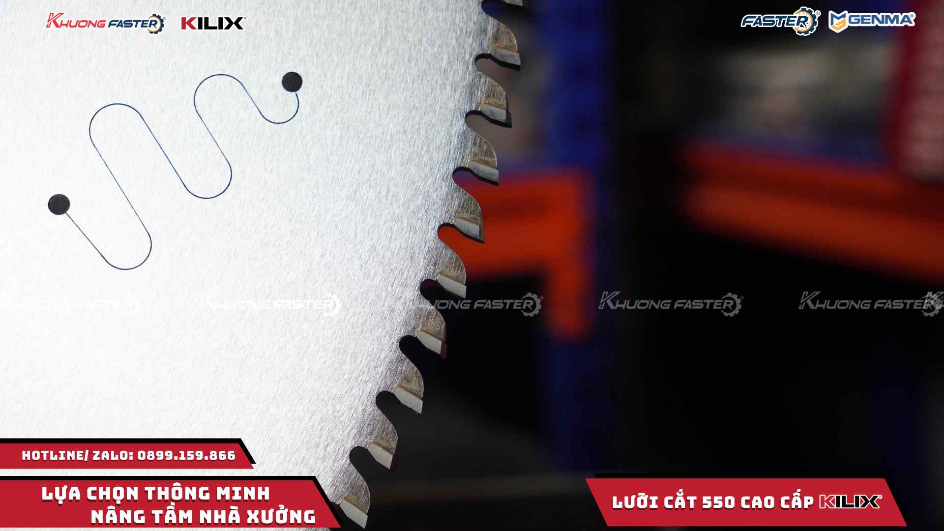 Lưỡi Cắt Nhôm 550 Kilix Chính Hãng – Độ Bền Cao, Đường Cắt Mịn