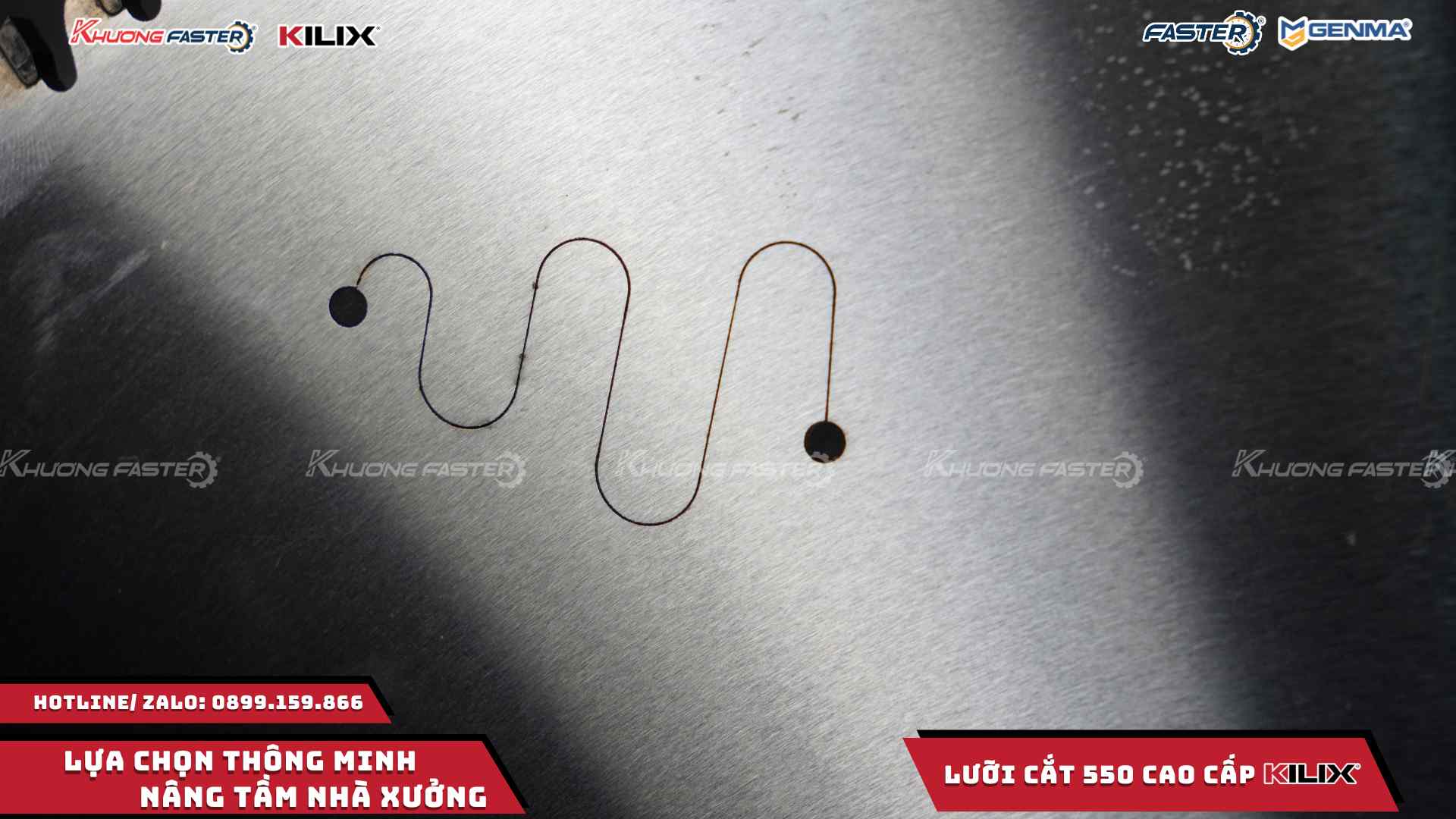 Lưỡi Cắt Nhôm 550 Kilix Chính Hãng – Độ Bền Cao, Đường Cắt Mịn