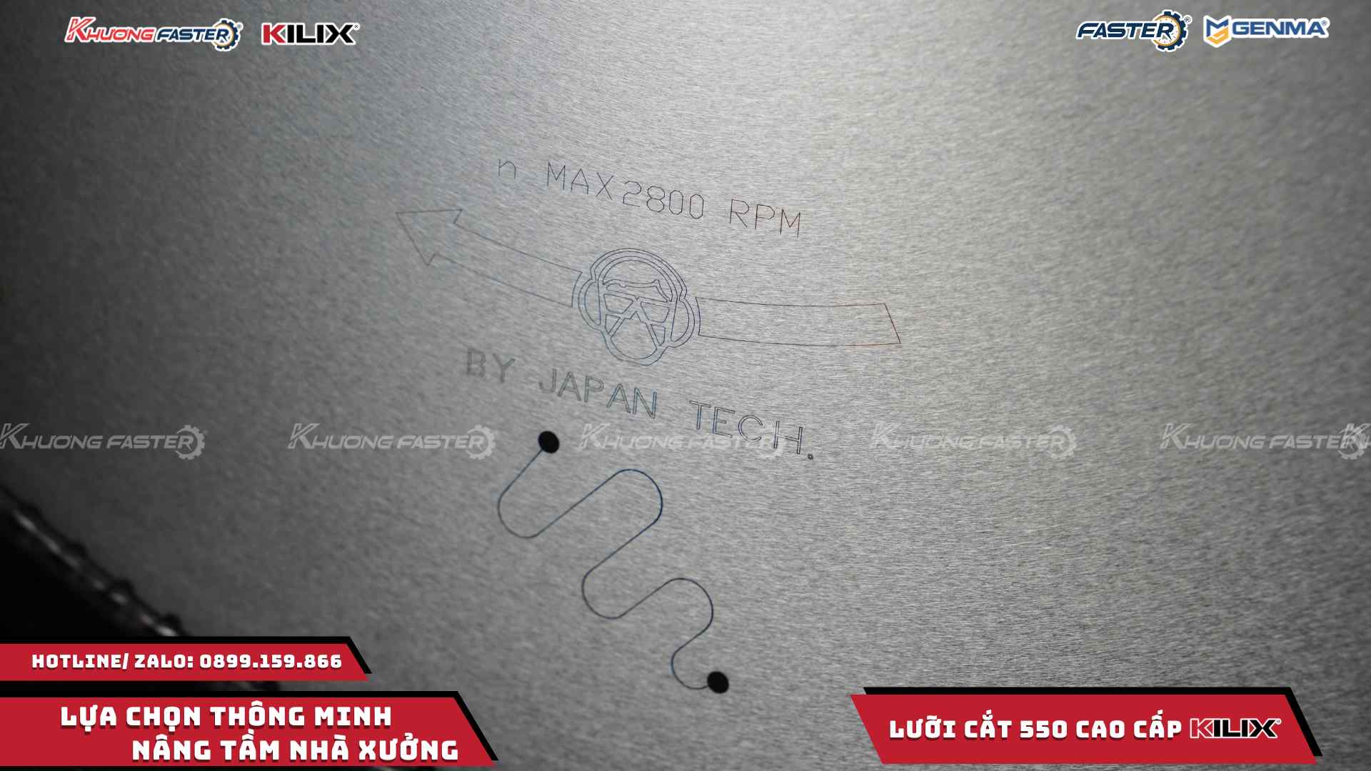 Lưỡi Cắt Nhôm 550 Kilix Chính Hãng – Độ Bền Cao, Đường Cắt Mịn