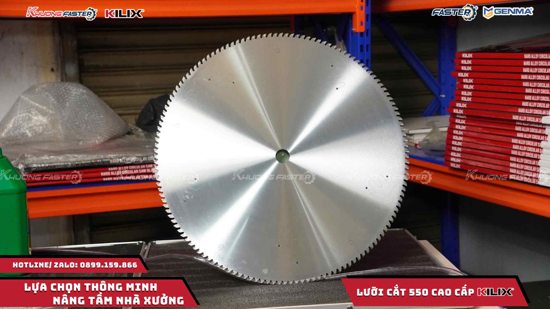 Lưỡi Cắt Nhôm 550 Kilix Chính Hãng – Độ Bền Cao, Đường Cắt Mịn