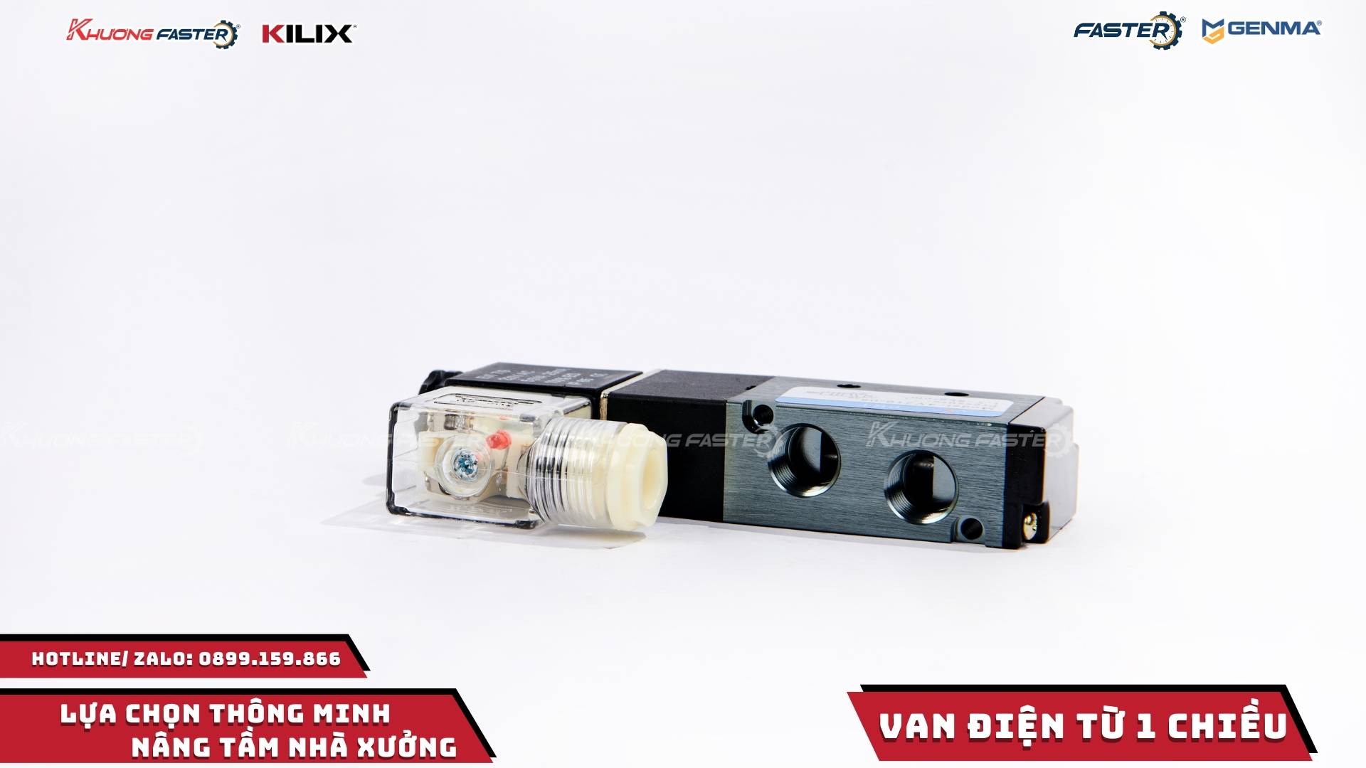 van điện từ đơn linh kiện máy cắt nhôm