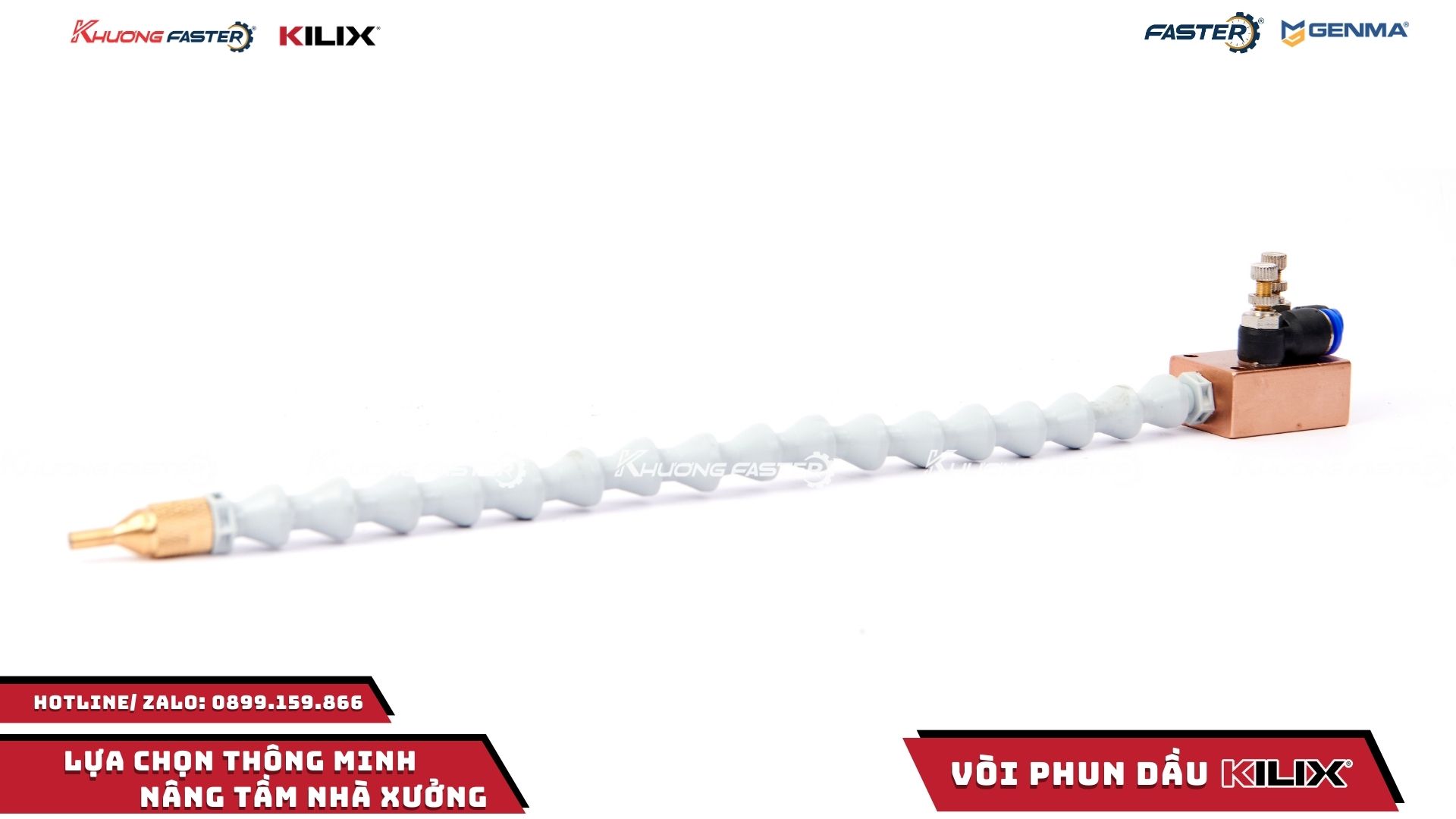 vòi phun dầu làm mát dùng cho máy cắt nhôm 2 đầu