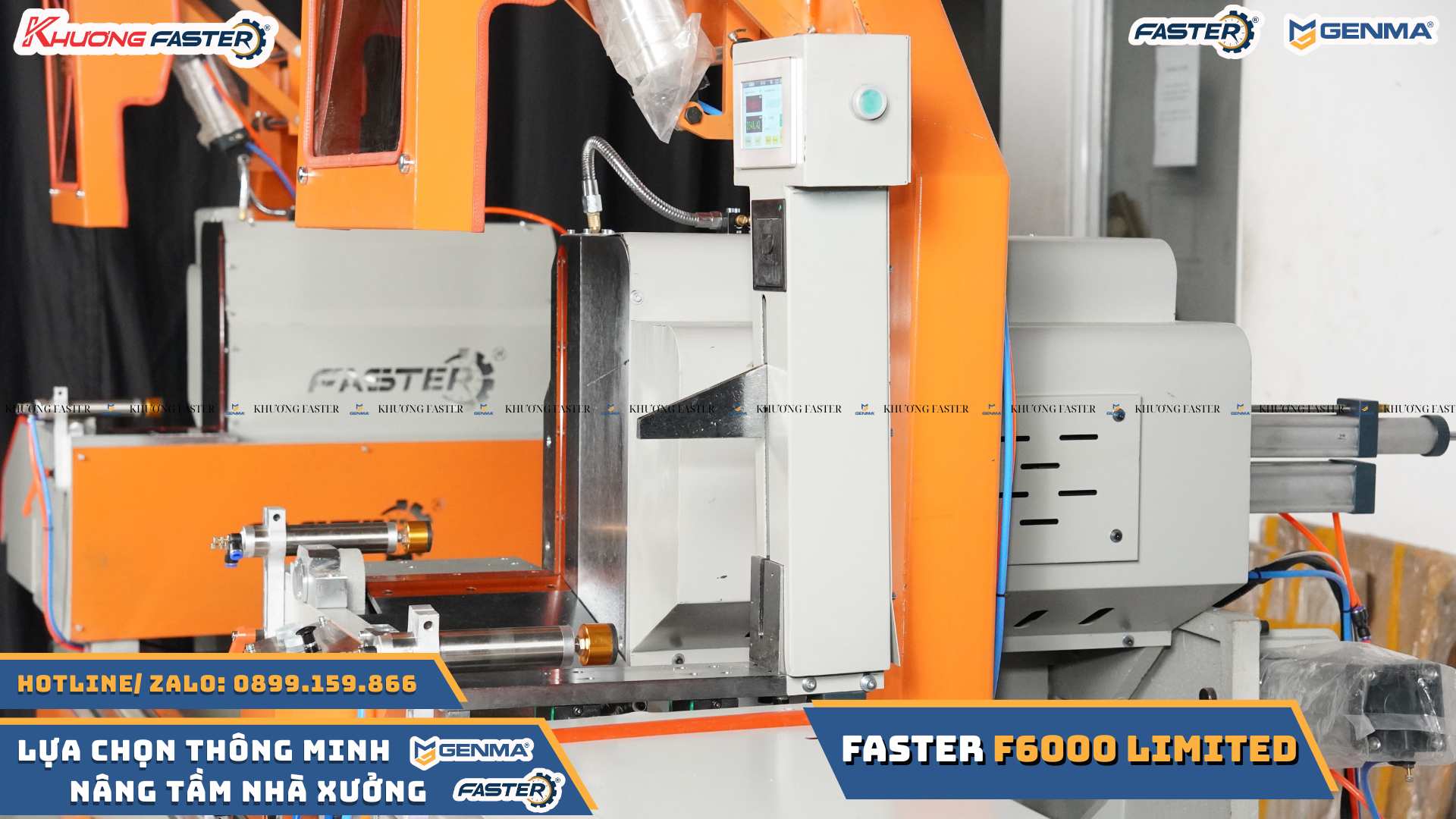 Đầu máy cắt nhôm 2 đầu chống rung tốt