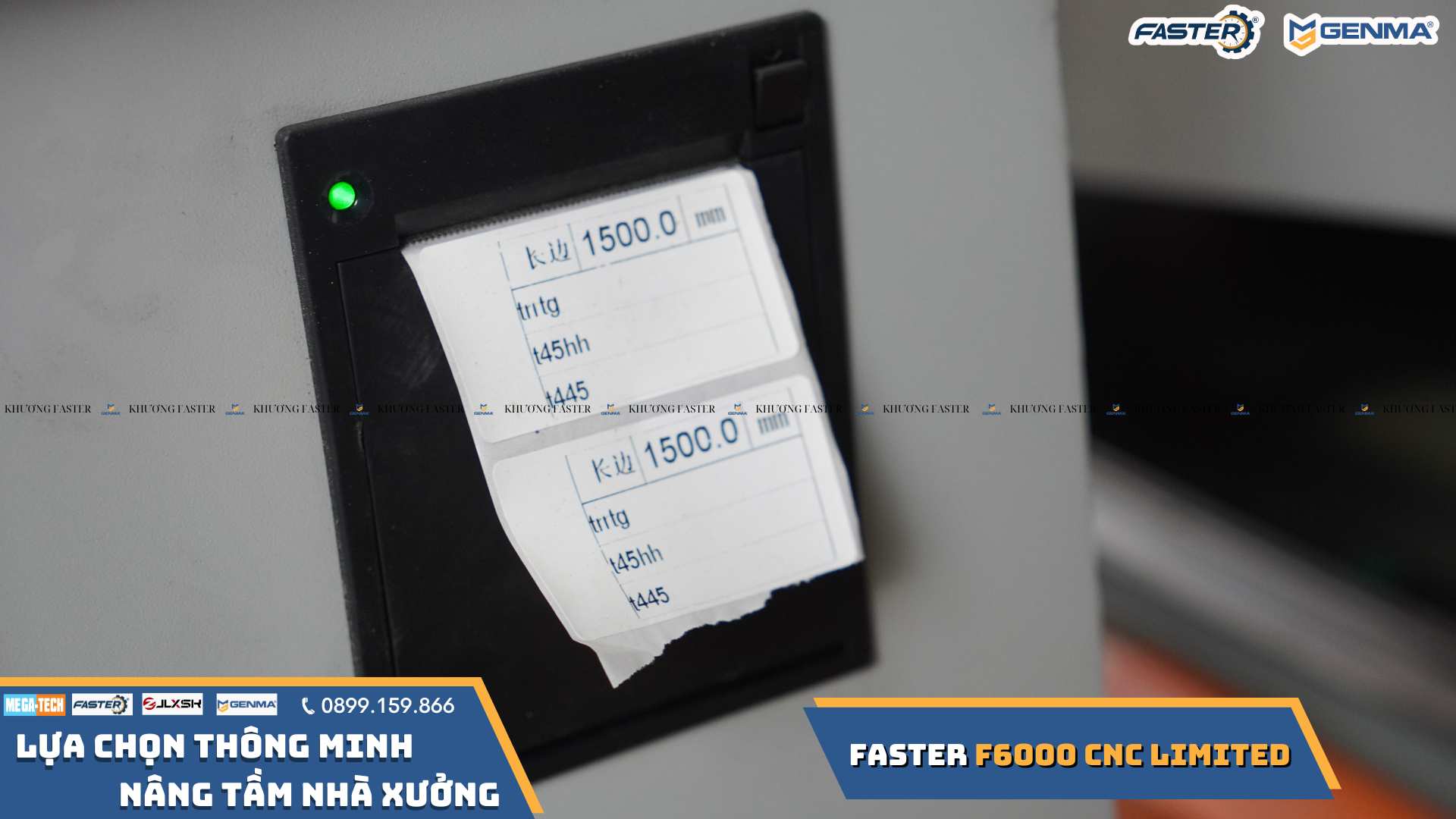 Máy Cắt Nhôm 2 Đầu Lưỡi 550 Faster F6000 CNC Limited