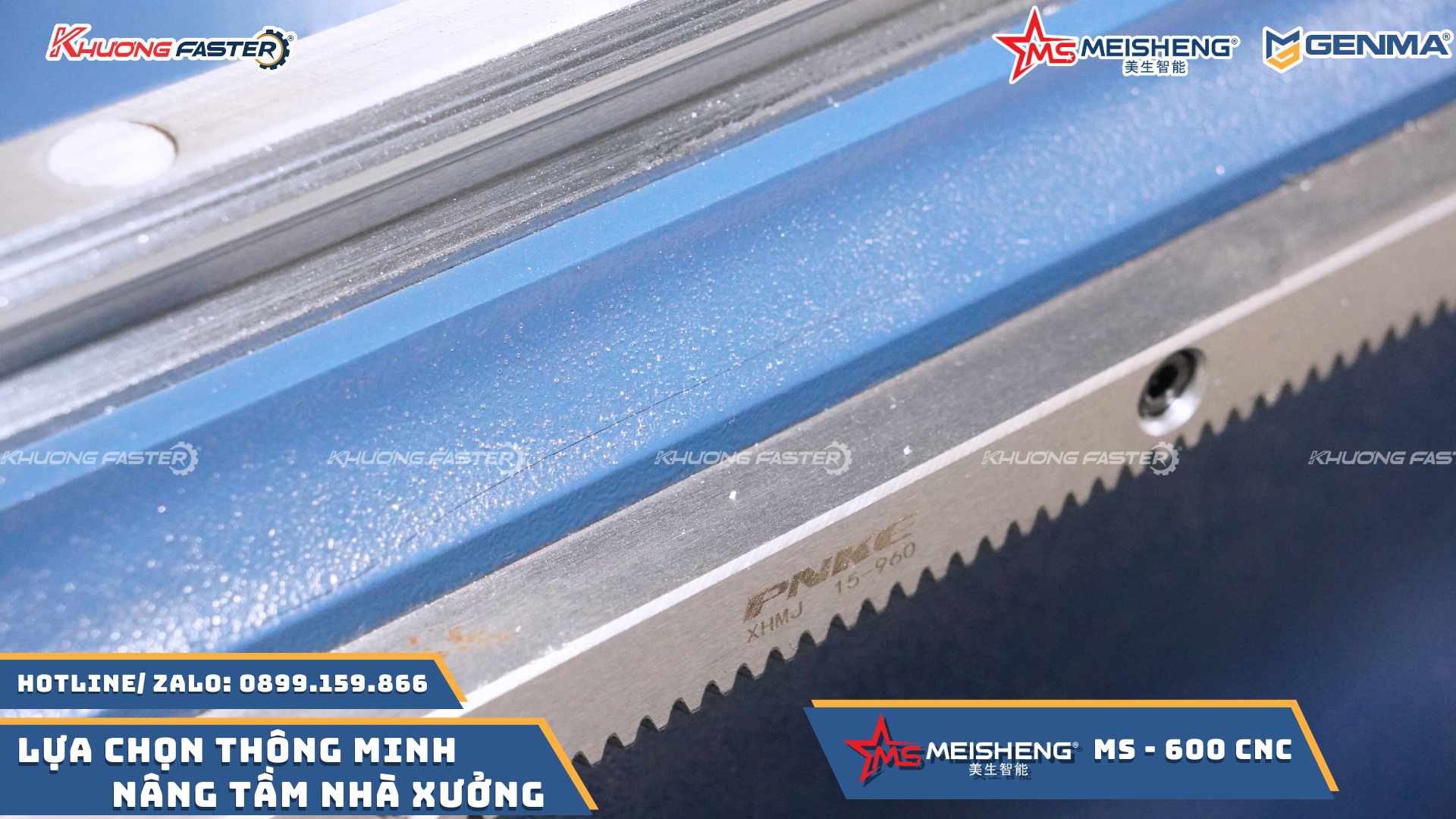 Máy Cắt Nhôm 2 Đầu Meisheng Lưỡi 600 Đáng Mua Nhất Hiện Nay