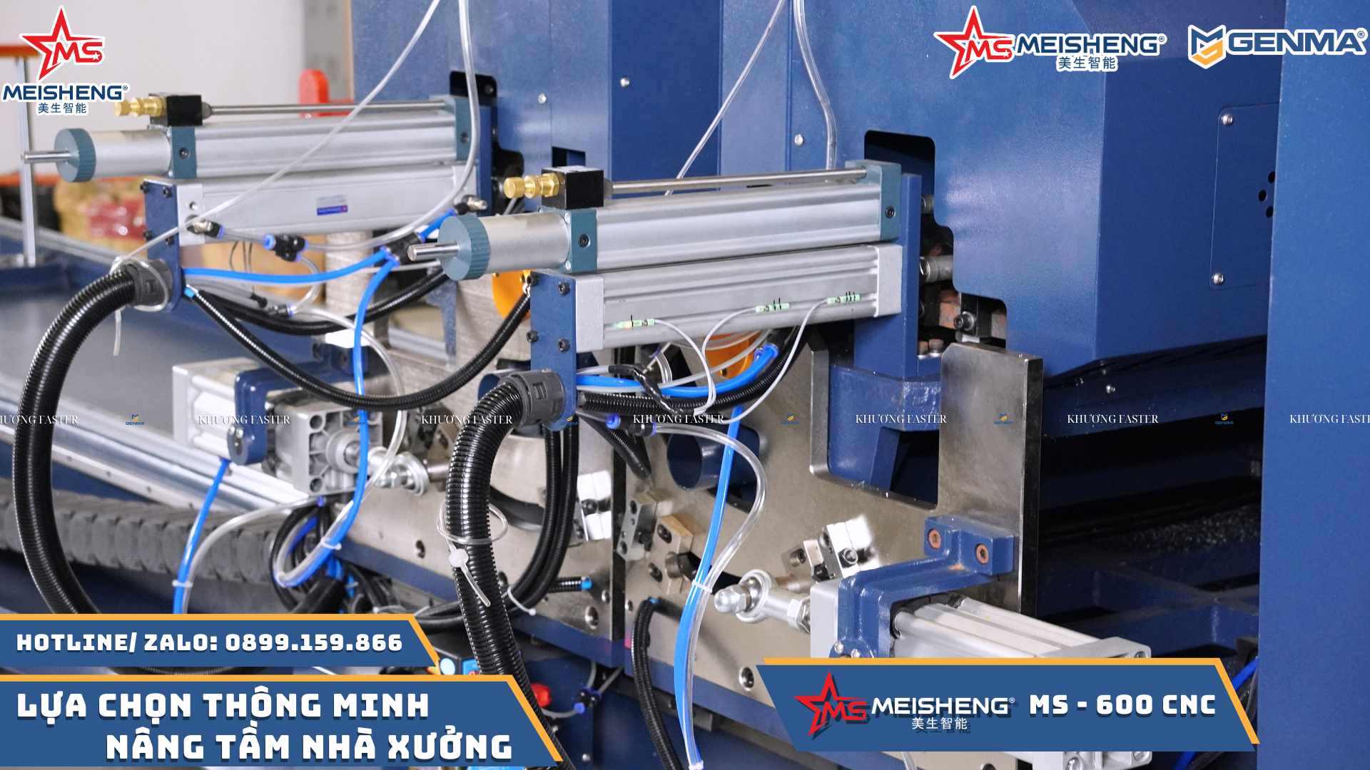 Máy Cắt Nhôm 2 Đầu Meisheng Lưỡi 600 Đáng Mua Nhất Hiện Nay