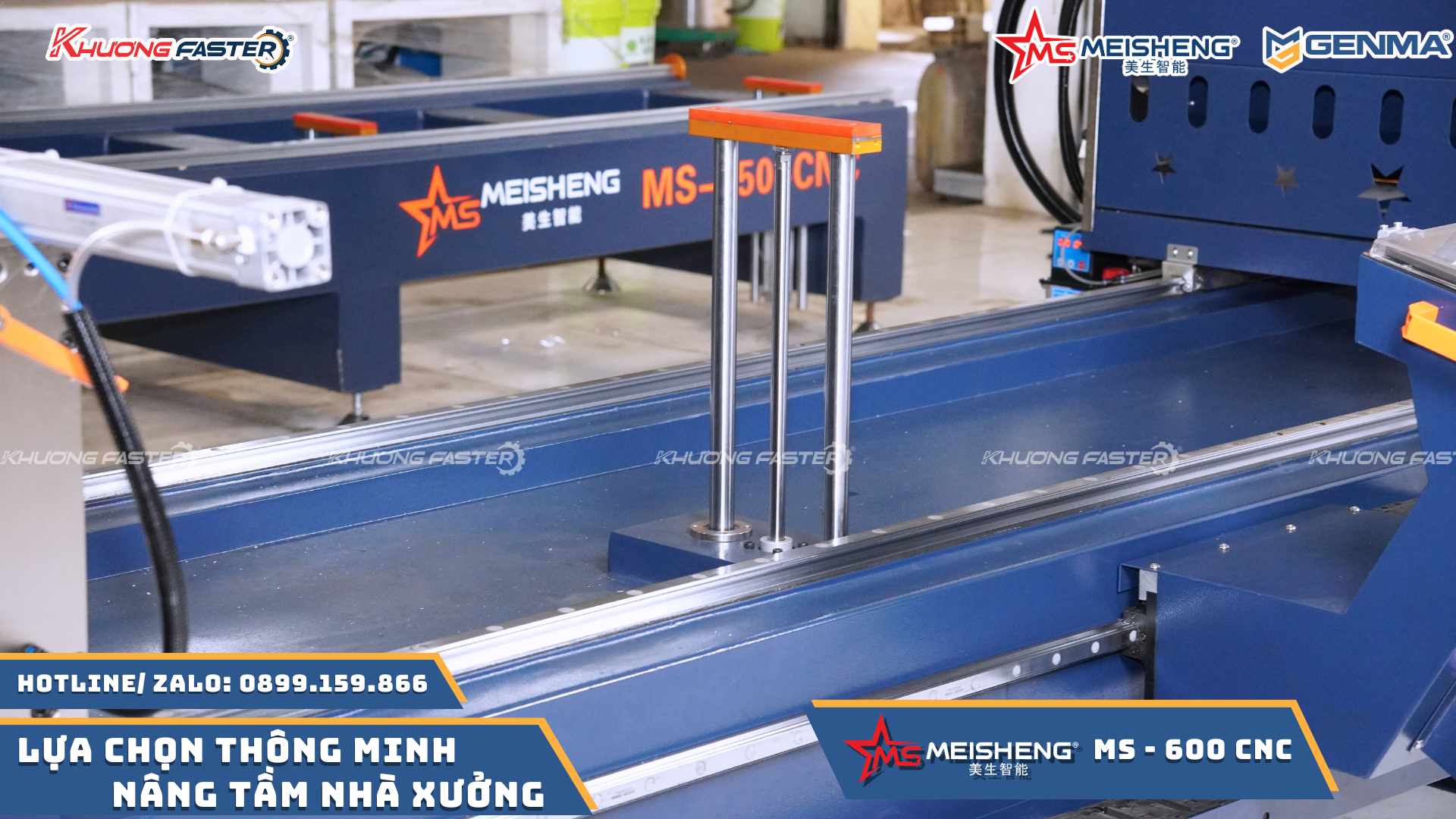 Máy Cắt Nhôm 2 Đầu Meisheng Lưỡi 600 Đáng Mua Nhất Hiện Nay