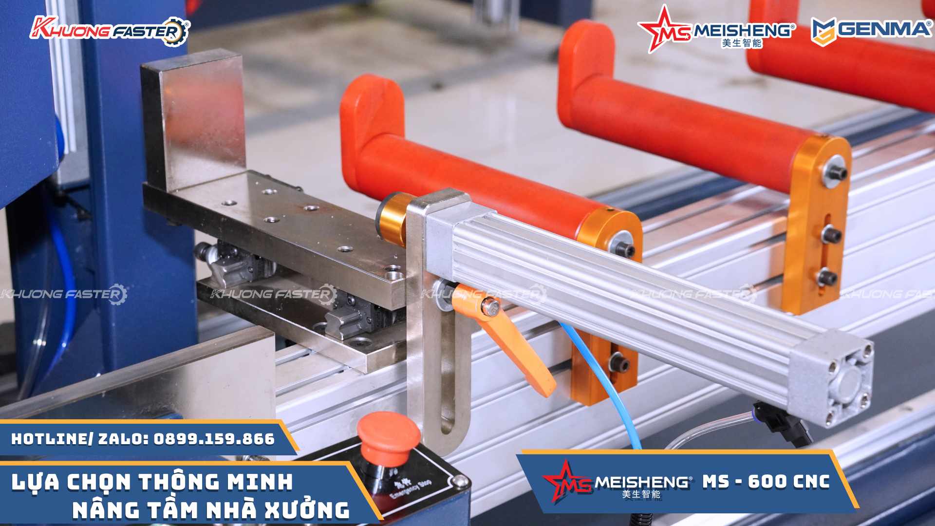 Máy Cắt Nhôm 2 Đầu Meisheng Lưỡi 600 Đáng Mua Nhất Hiện Nay