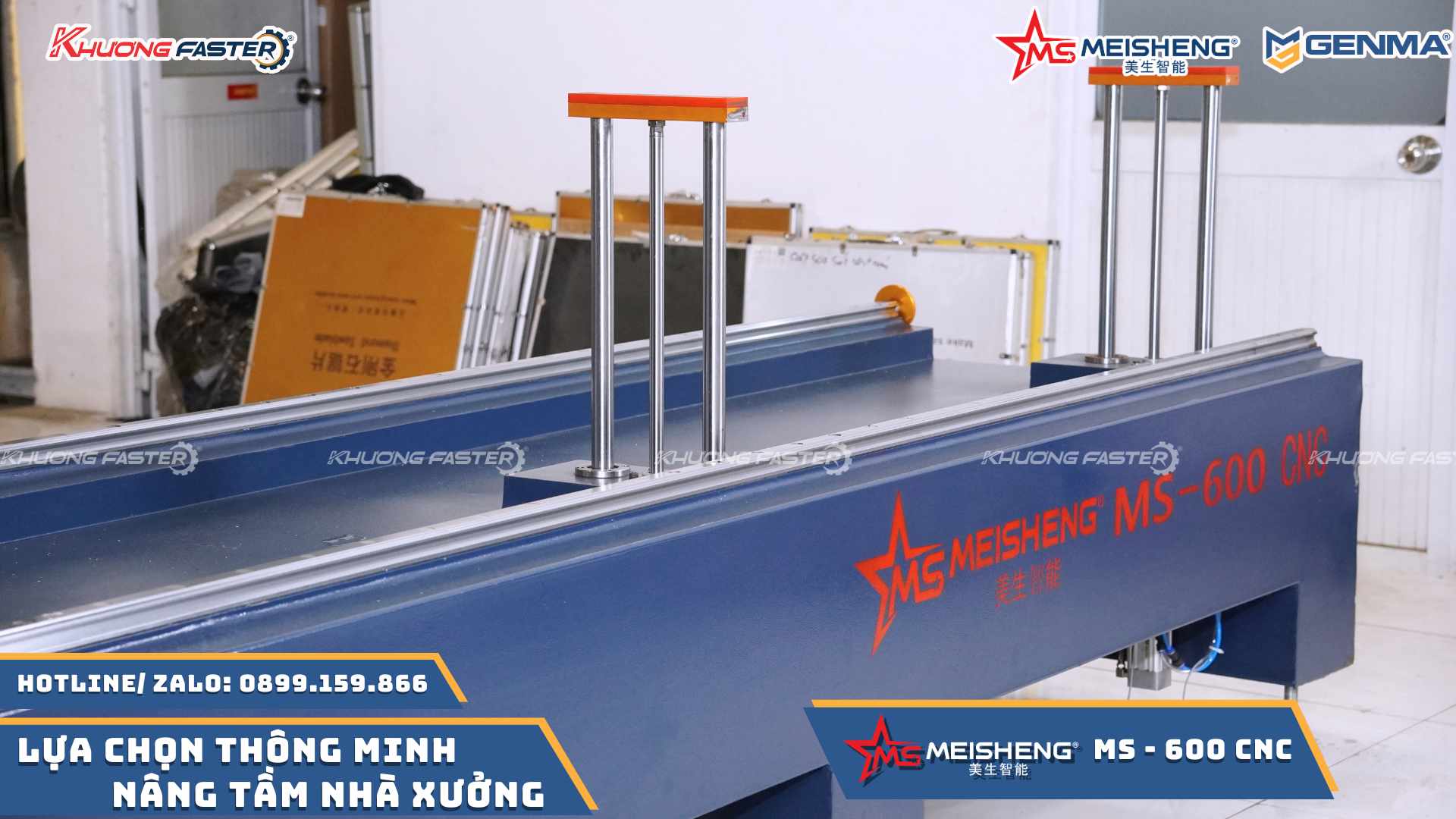 Máy Cắt Nhôm 2 Đầu Meisheng Lưỡi 600 Đáng Mua Nhất Hiện Nay