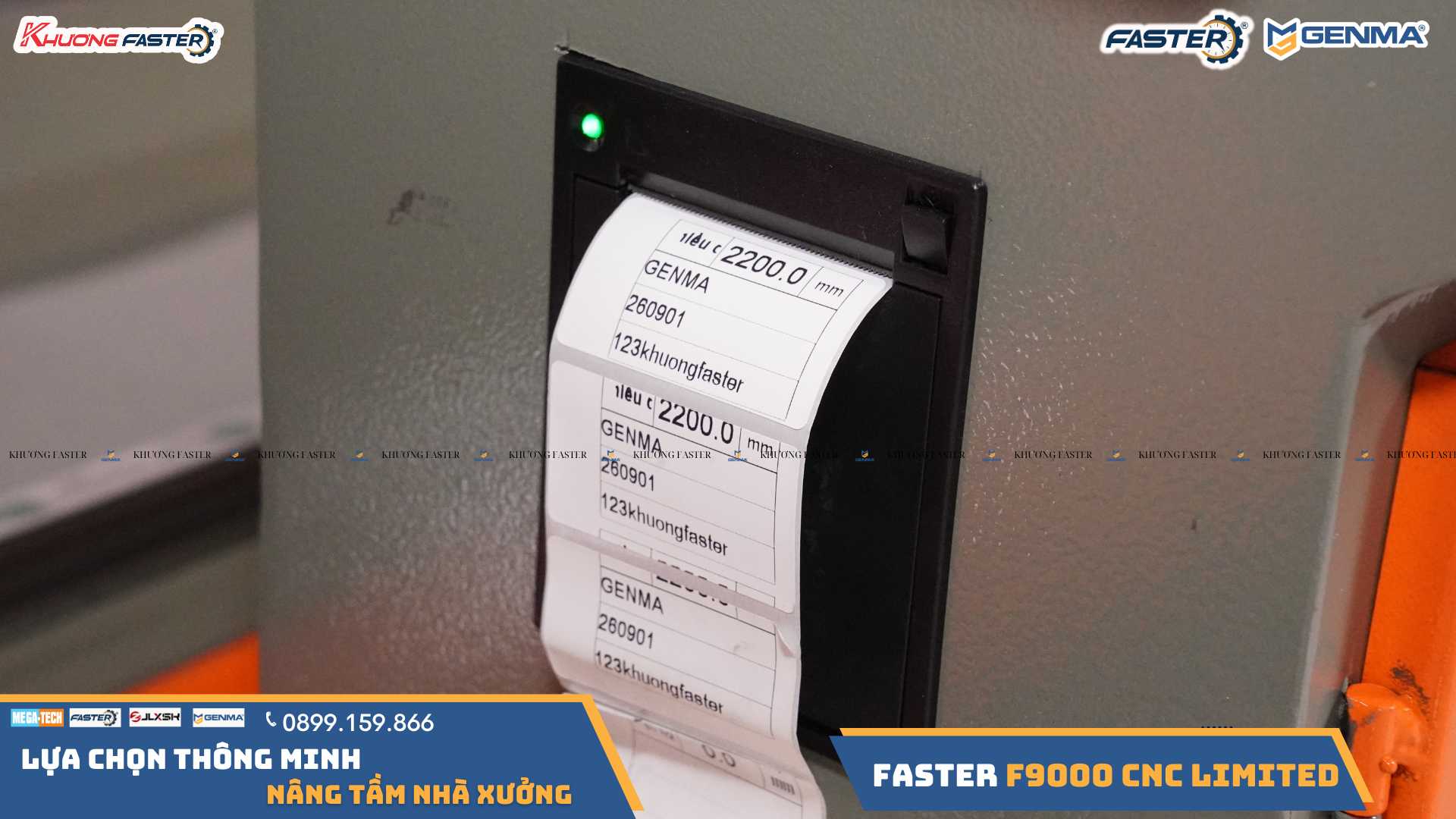 Máy Cắt Nhôm 2 Đầu Lưỡi 600 Faster F9000 CNC Limited