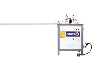 Máy cắt nhôm nội thất 1 đầu nâng hạ lưỡi Faster