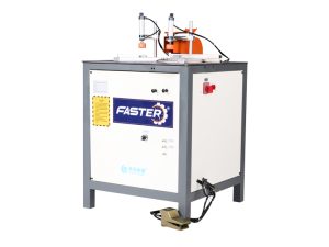 Máy cắt nhôm nội thất 1 đầu nâng hạ lưỡi Faster