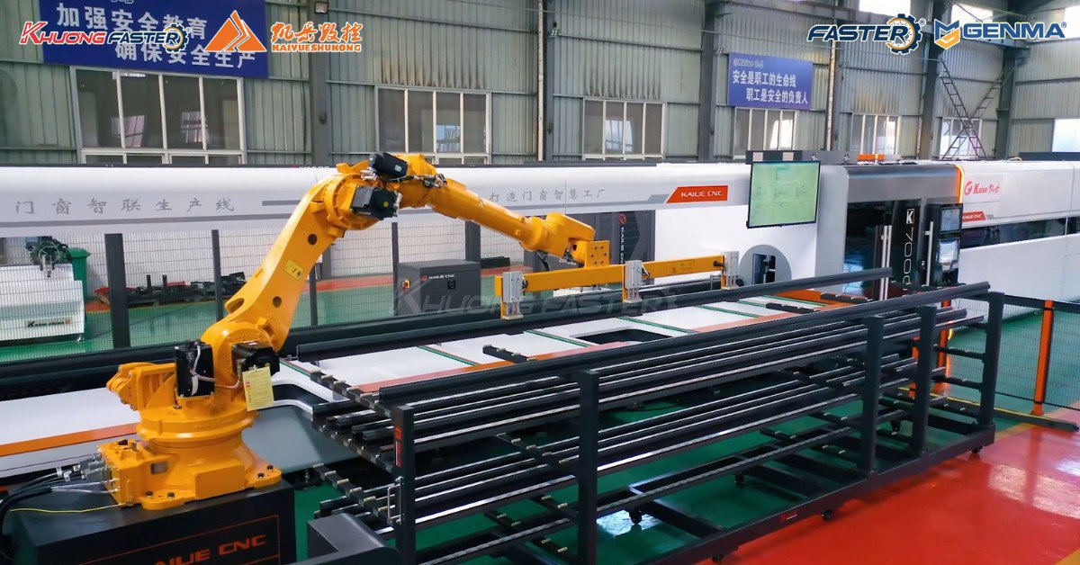 TRẠM TRUNG TÂM GIA CÔNG CỬA NHÔM KAIYUE K7000 ULTRA