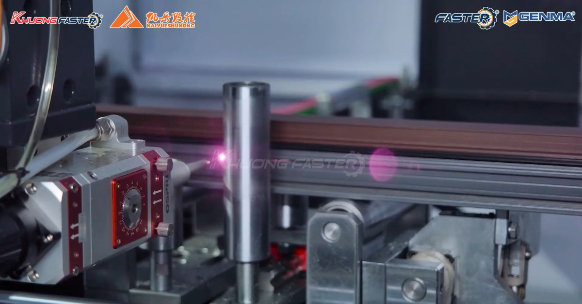 Hệ thống máy khoan lazer công suất lớn trên trạm gia công nhôm trung tâm Kaiyue K7000 Ultra