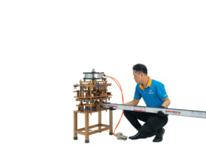 Máy đột dập nhôm Xingfa, nhôm 55 vát cạnh, nhôm Thủy lực &#8211; 36 dao hơi