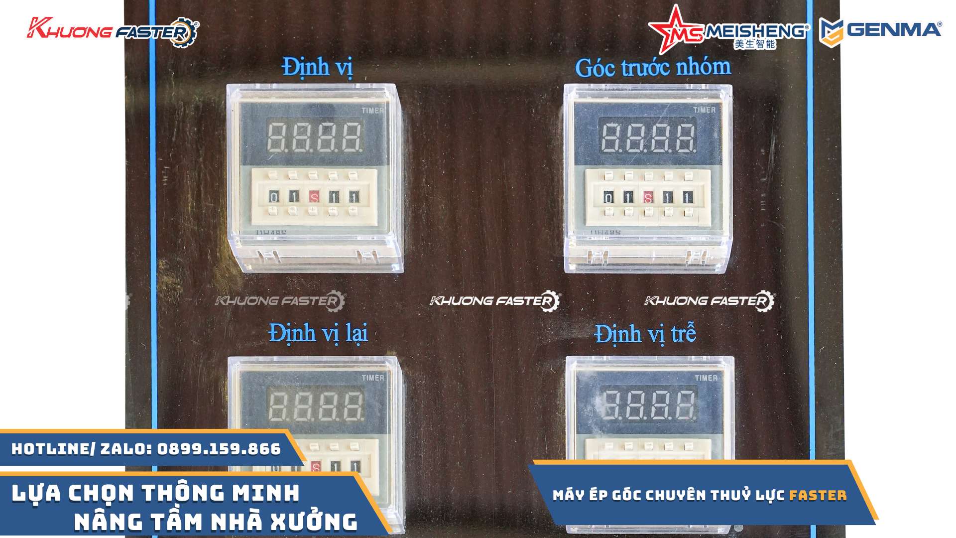 Máy Ép Góc Thuỷ Lực Faster