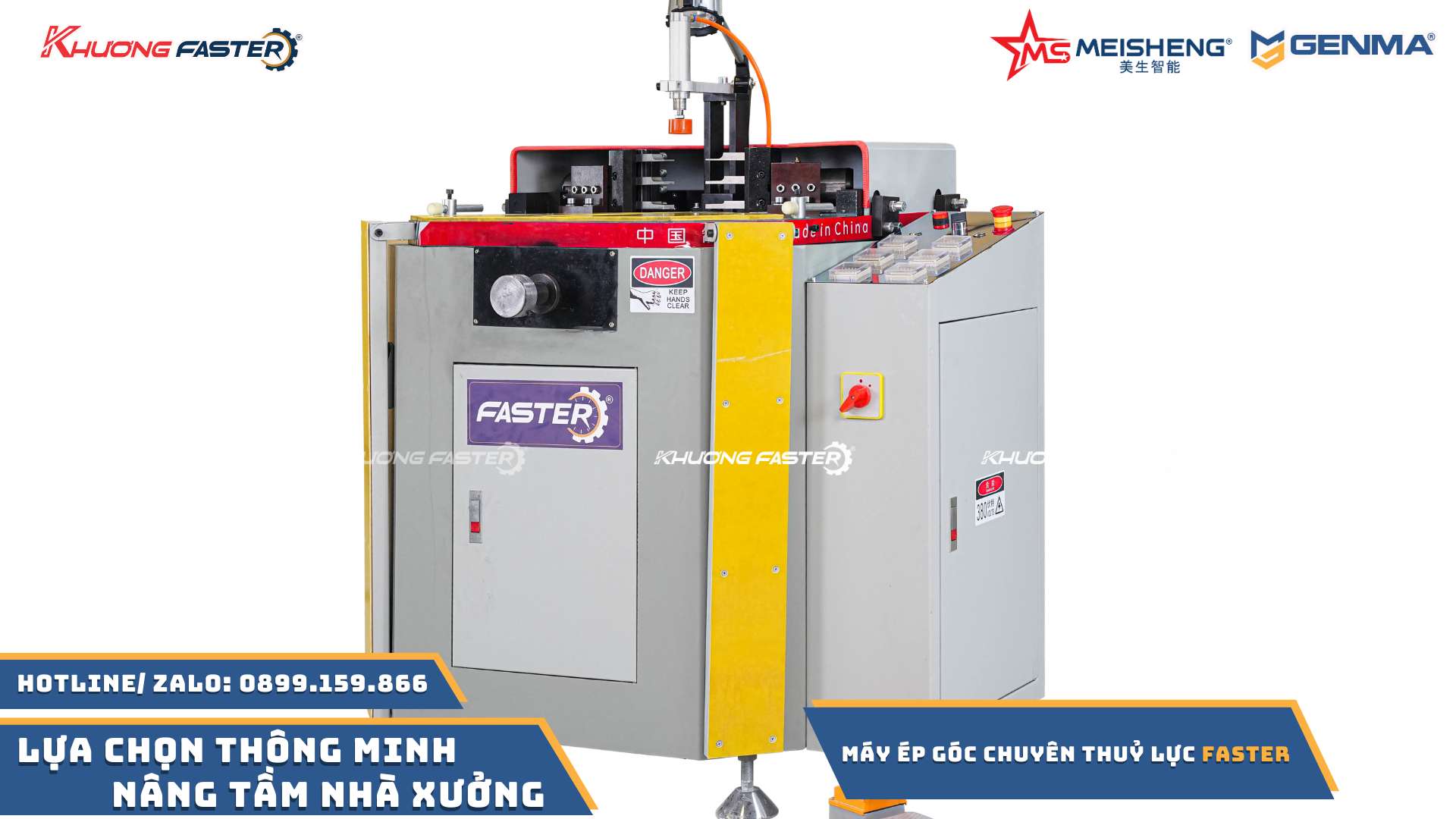 Máy Ép Góc Thuỷ Lực Faster