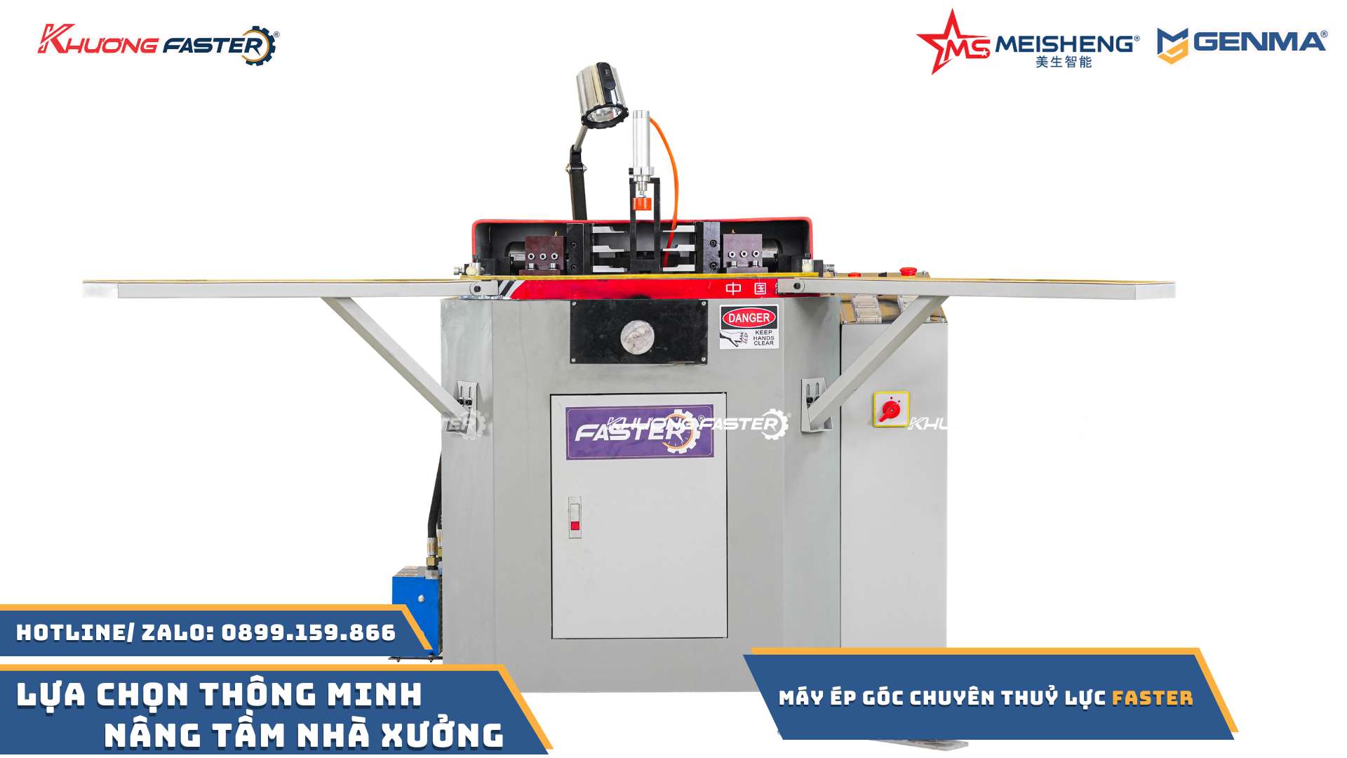 Máy Ép Góc Thuỷ Lực Faster