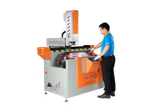 Máy khoan khóa nhôm 2 đầu Faster CNC 1350