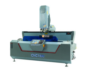 Máy khoan khóa nhôm 2 đầu Jinlixing CNC 1500